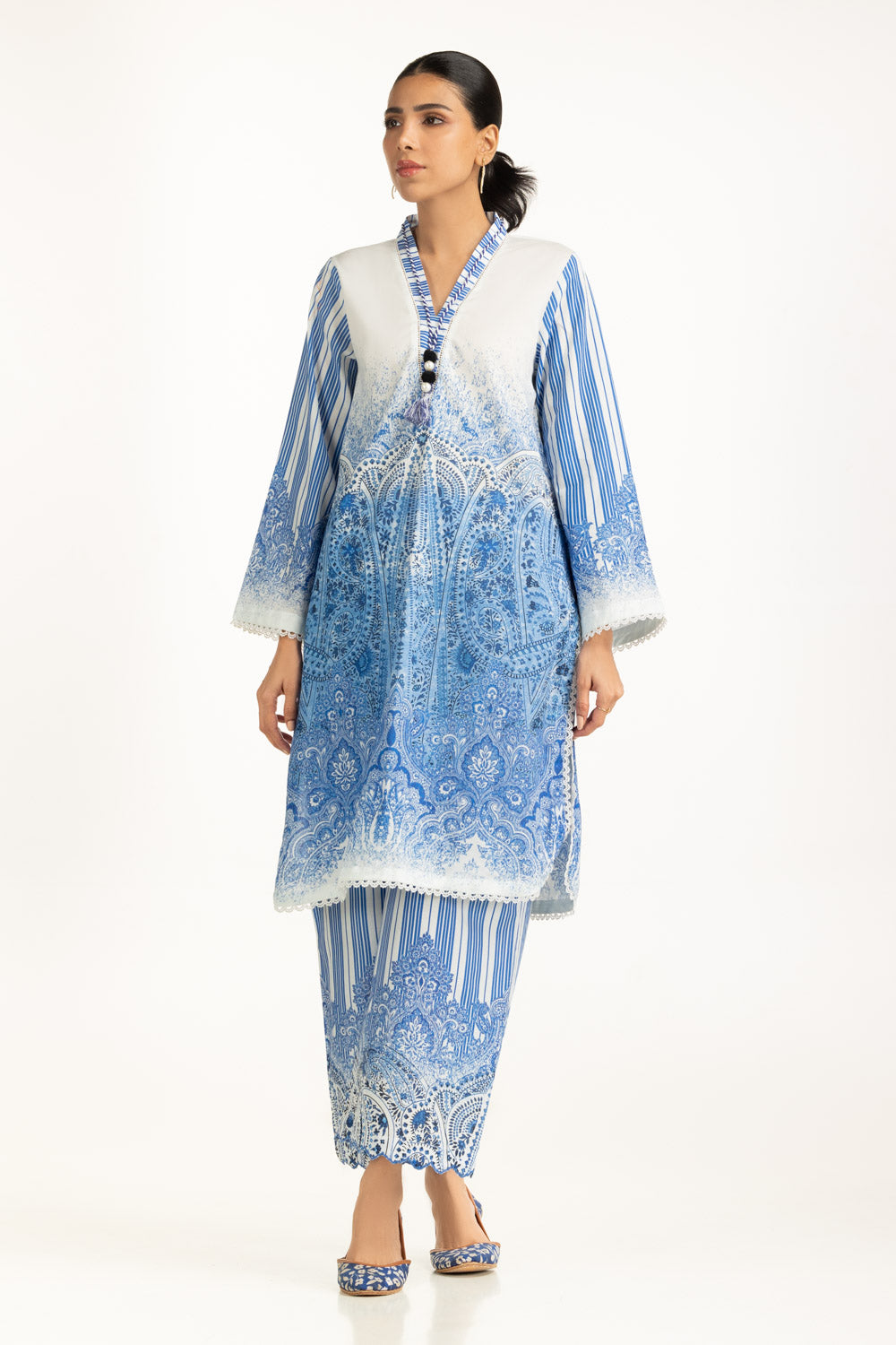 Cambric Printed Co-Ord Set