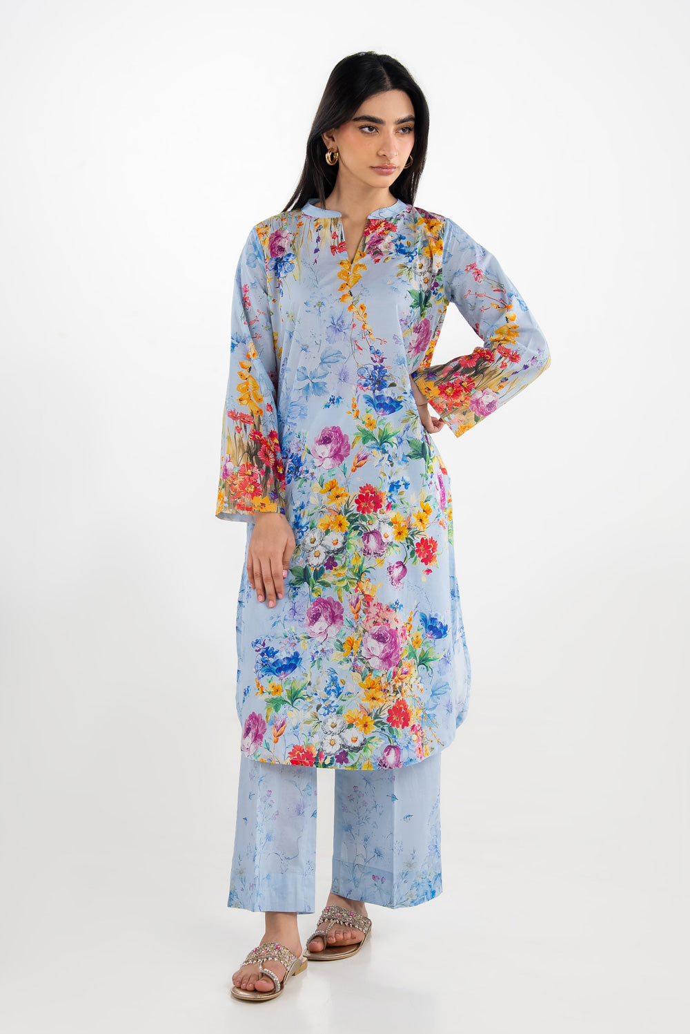 Cambric Printed Co-Ord Set