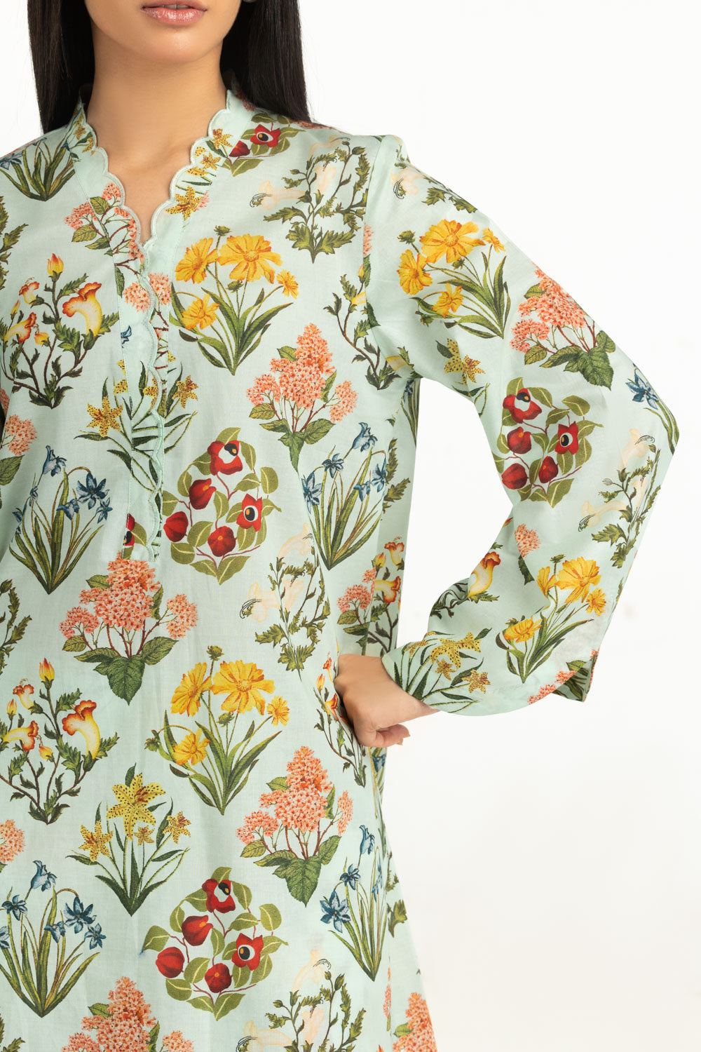 Cambric Printed Co-Ord Set