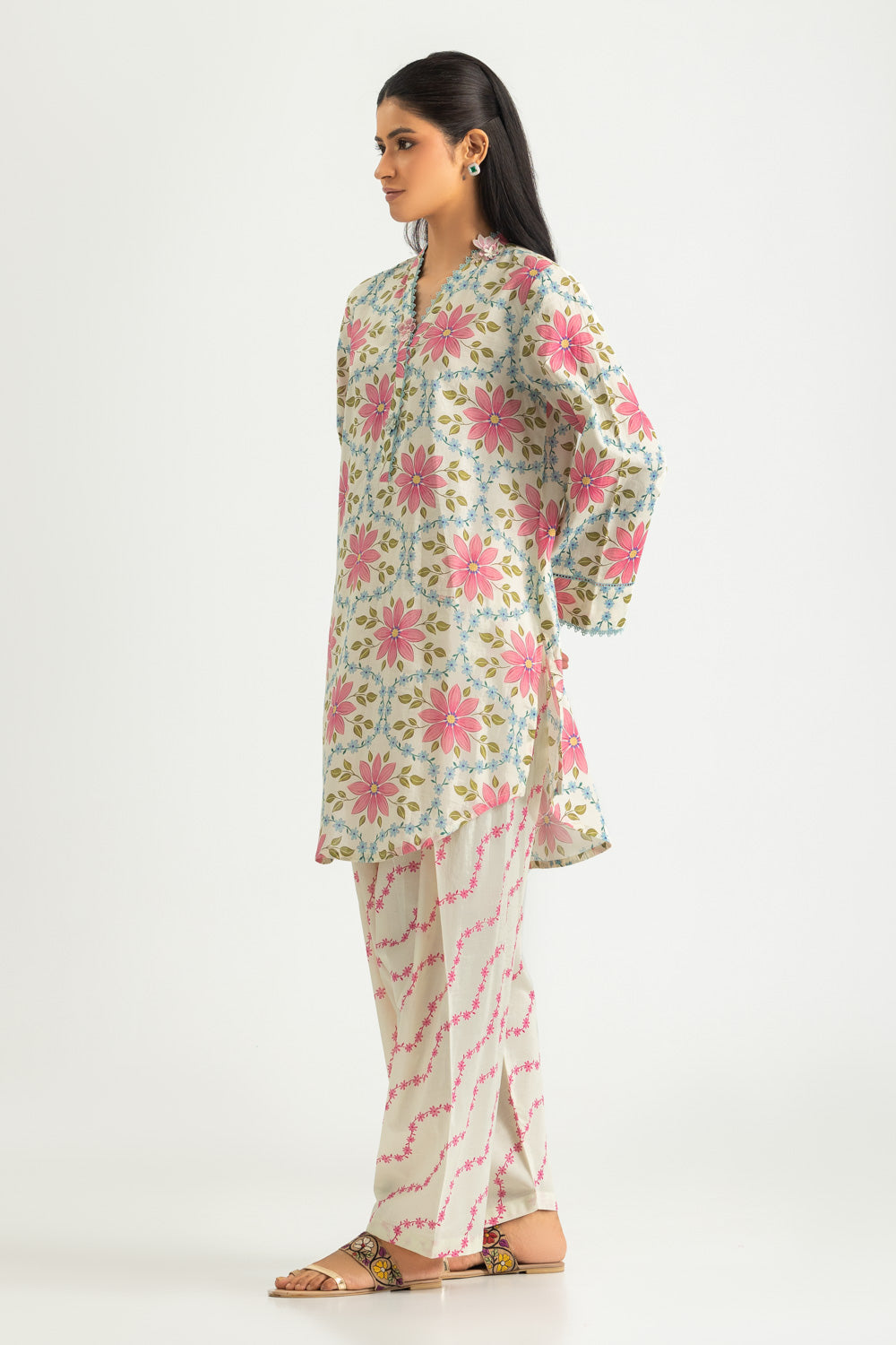 Cambric Printed Co-Ord Set