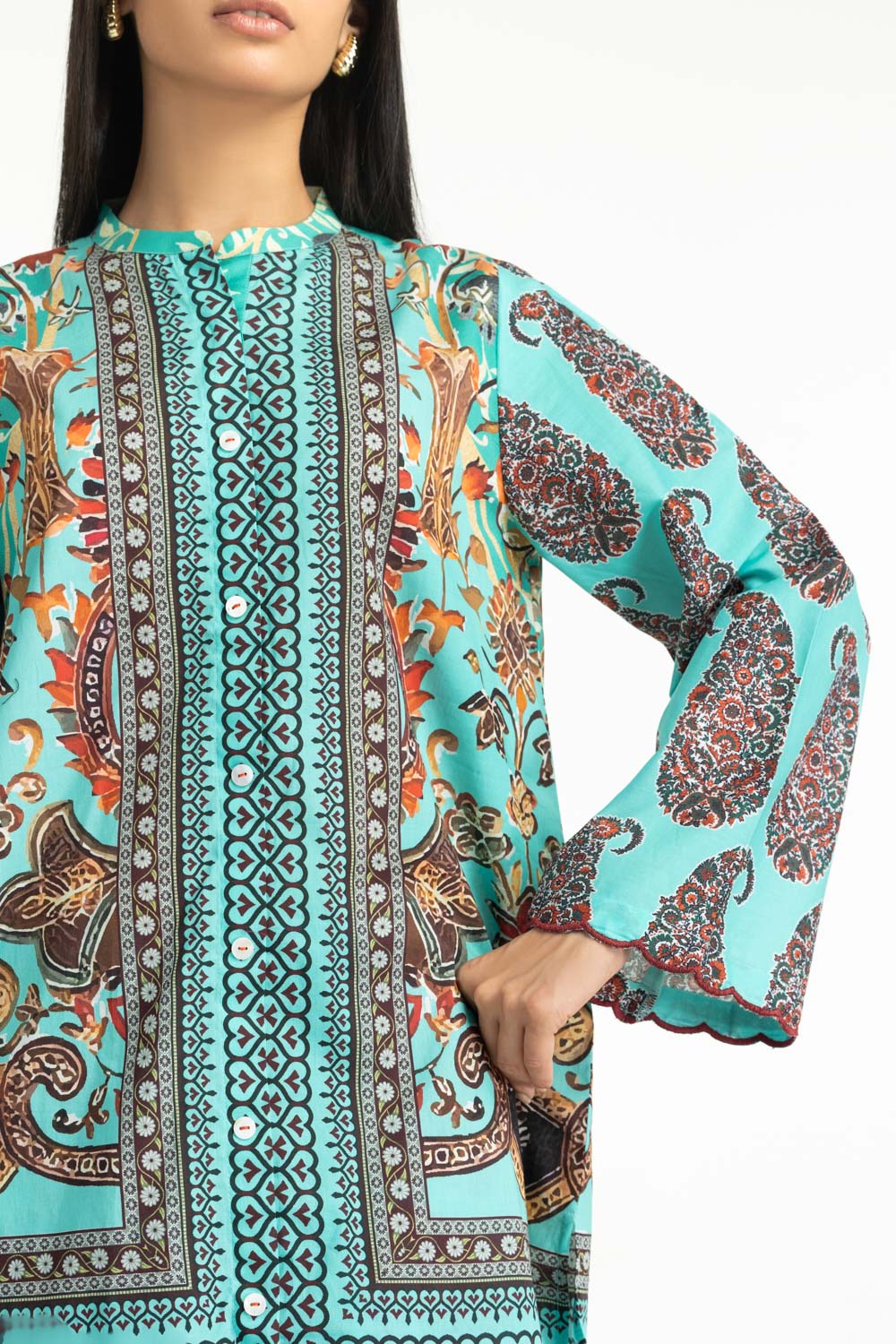 Cambric Printed Co-Ord Set