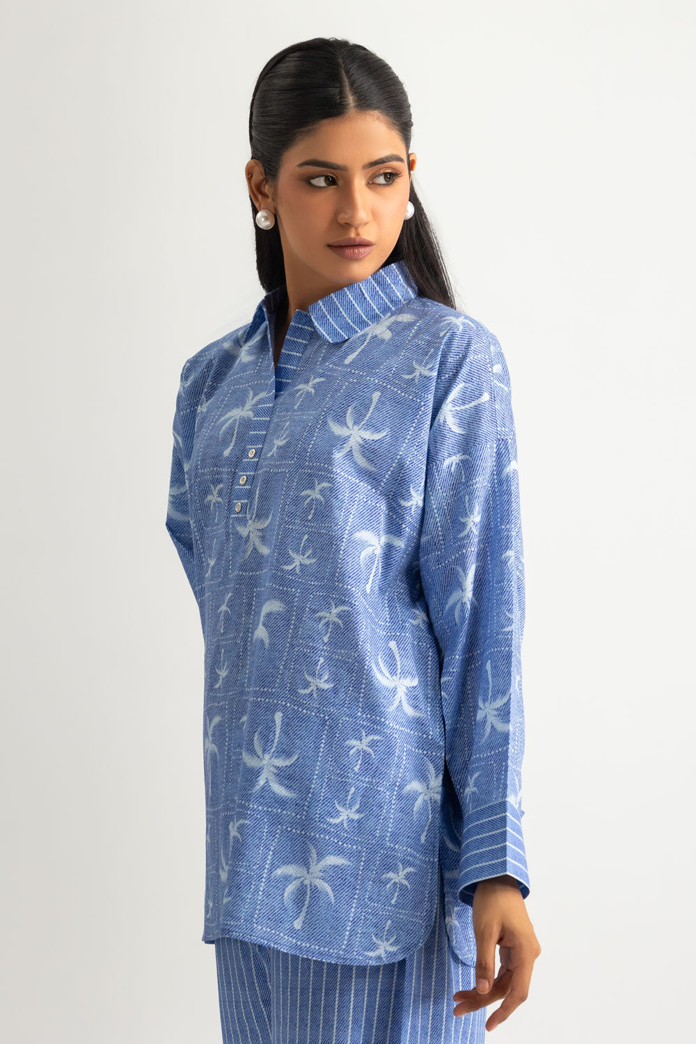 Cambric Printed Co-Ord Set - W-AP-26-477761