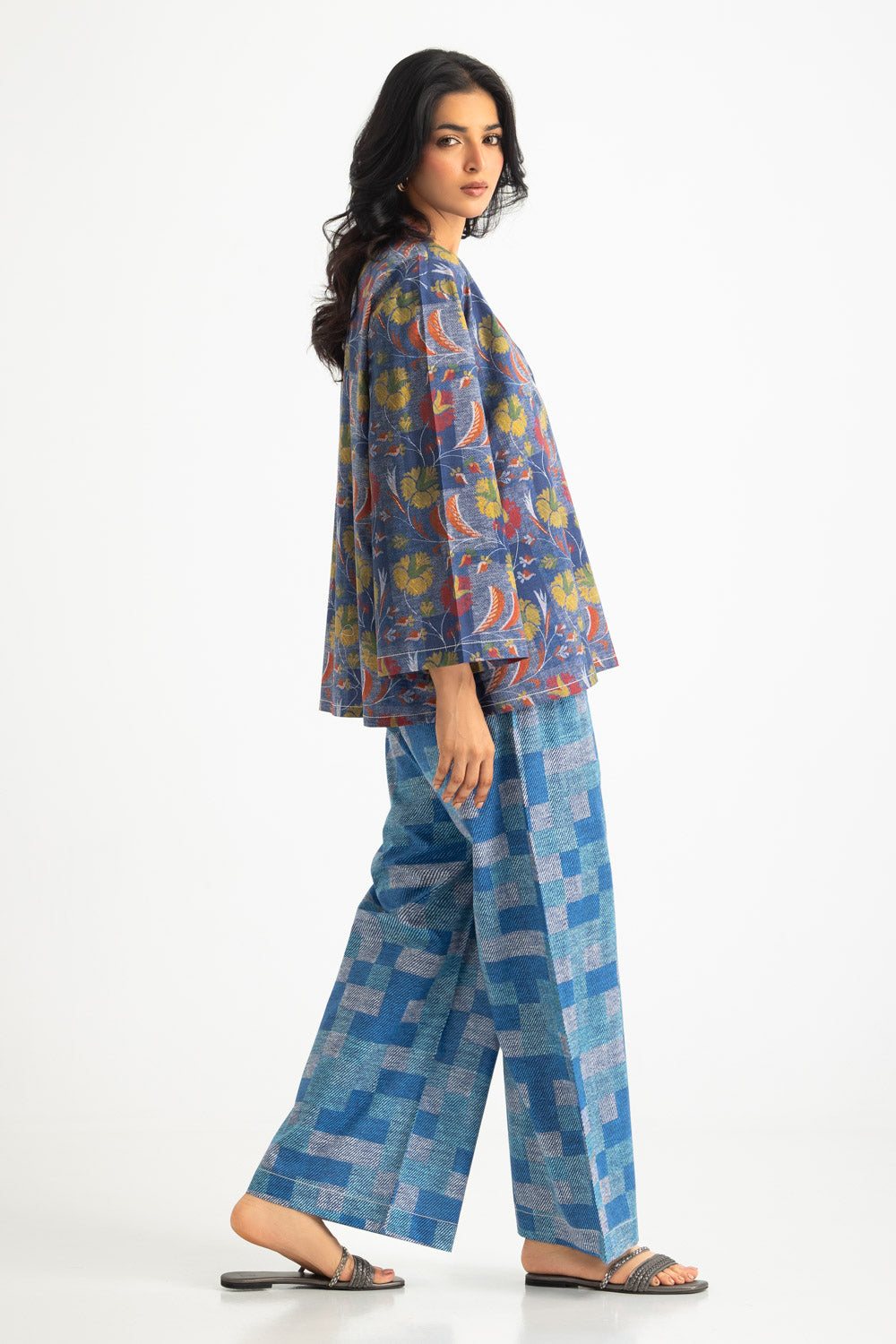 Cambric Printed Co-Ord Set - W-AP-26-477767