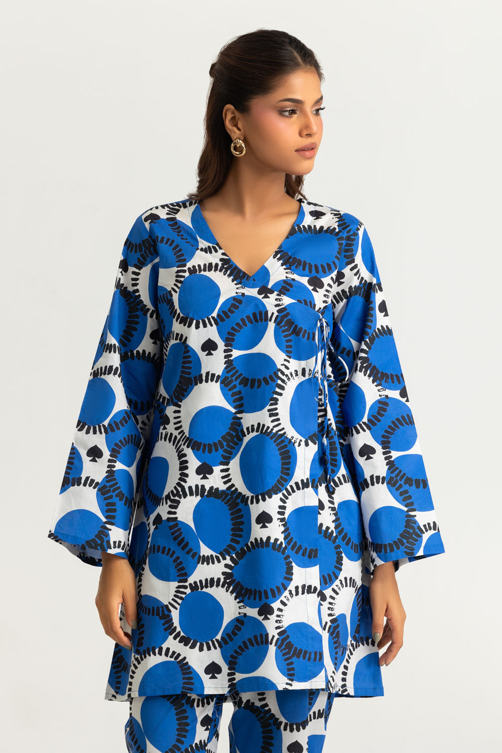 Cambric Printed Co-Ord Set - W-AP-26-481588