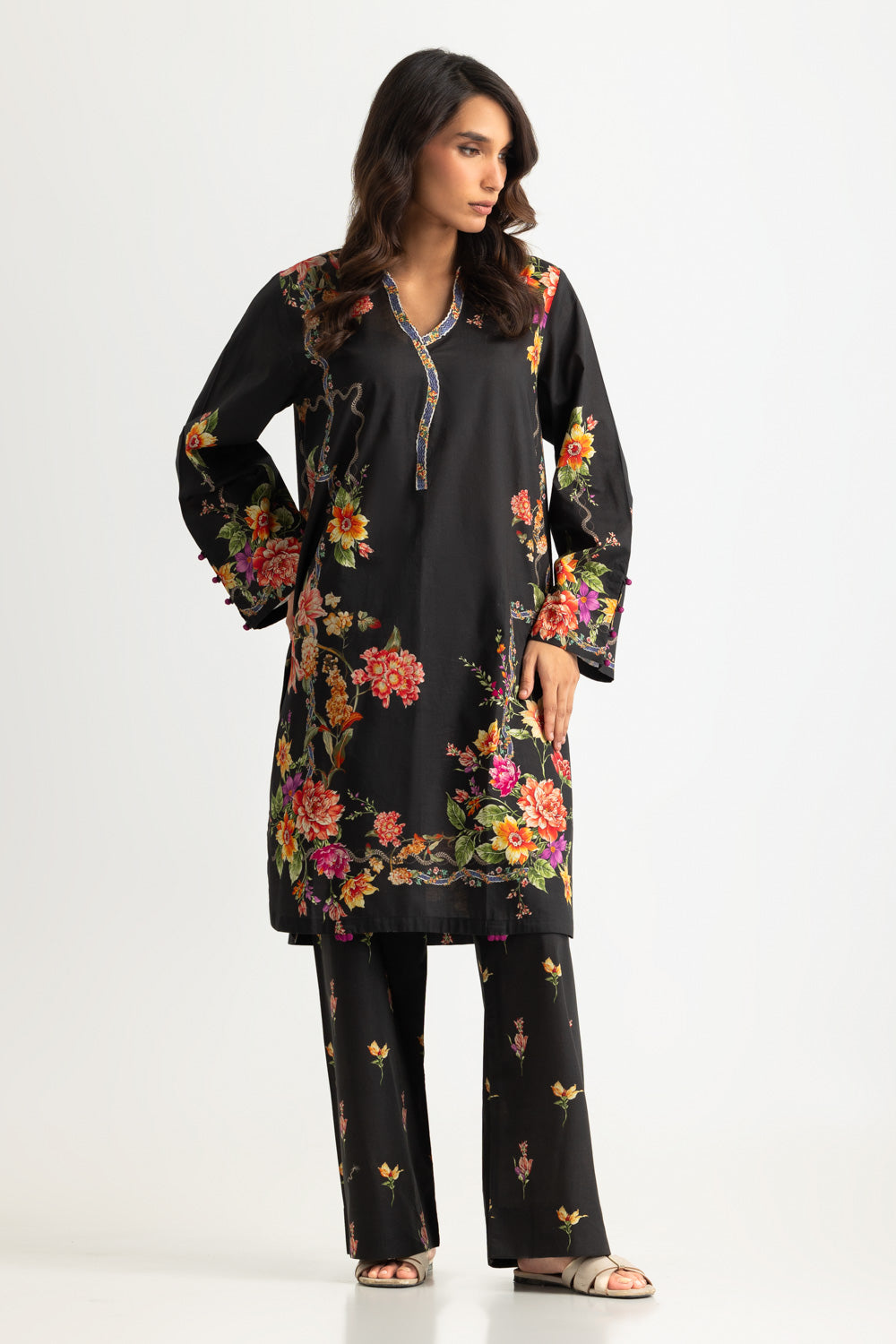 Cambric Printed Co-Ord Set