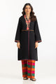 Cambric Printed Co-Ord Set With Embroidered