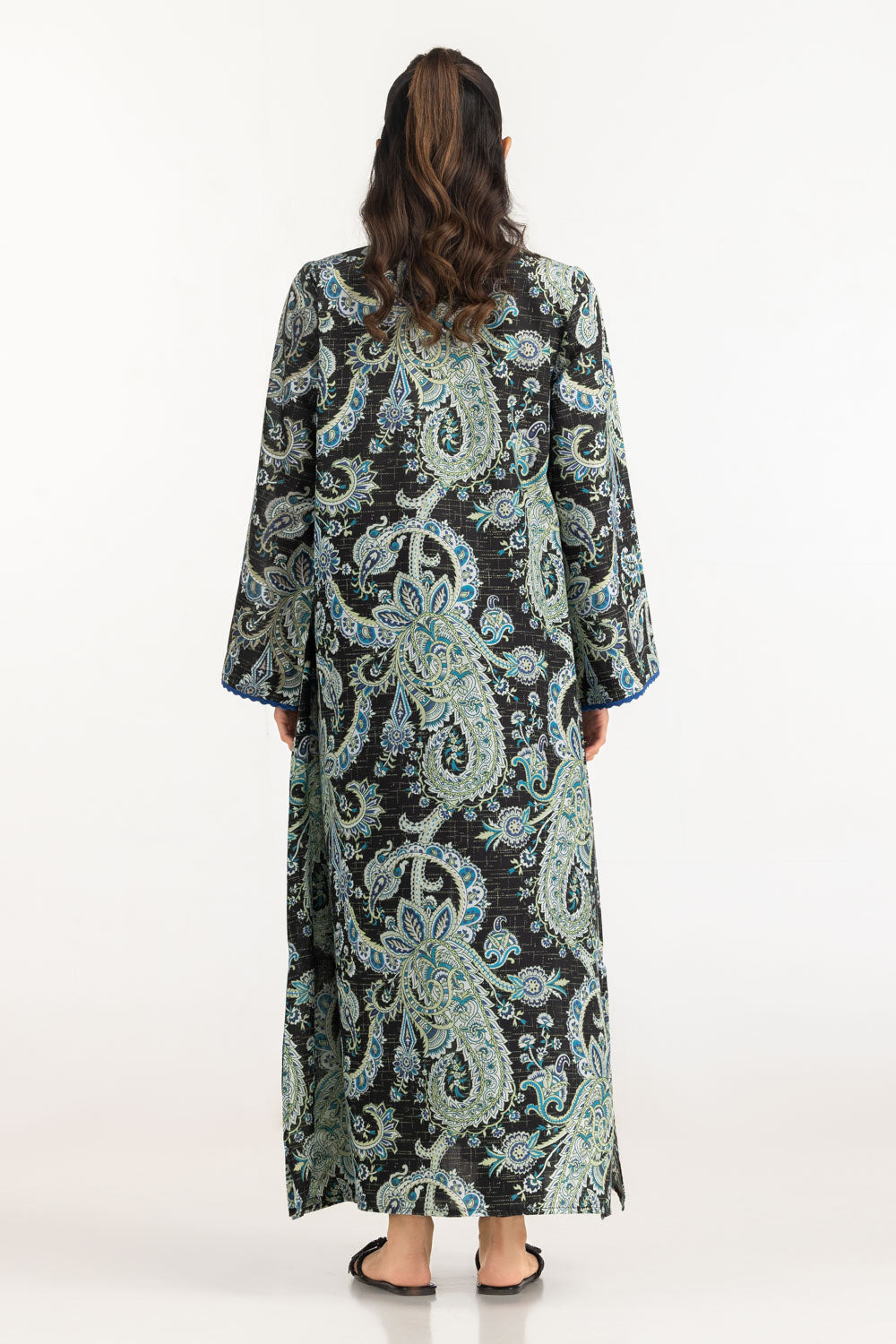 Cambric Printed Long Shirt