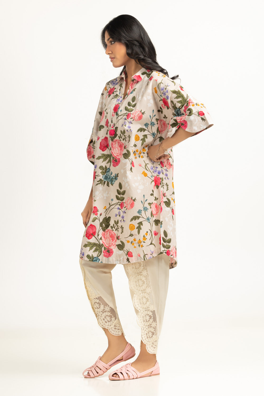 Cambric Printed Shirt