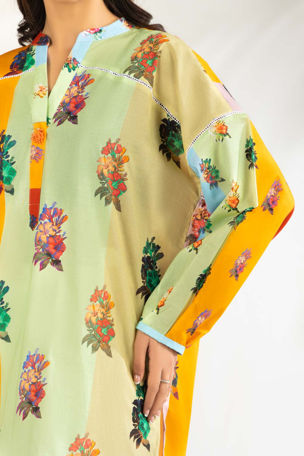 Cambric Printed Shirt - W-AP-26-459678