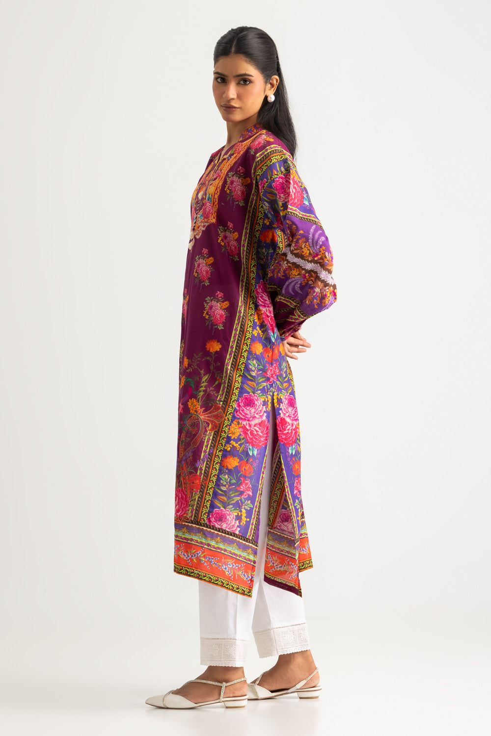 Cambric Printed Shirt - W-AP-26-477335