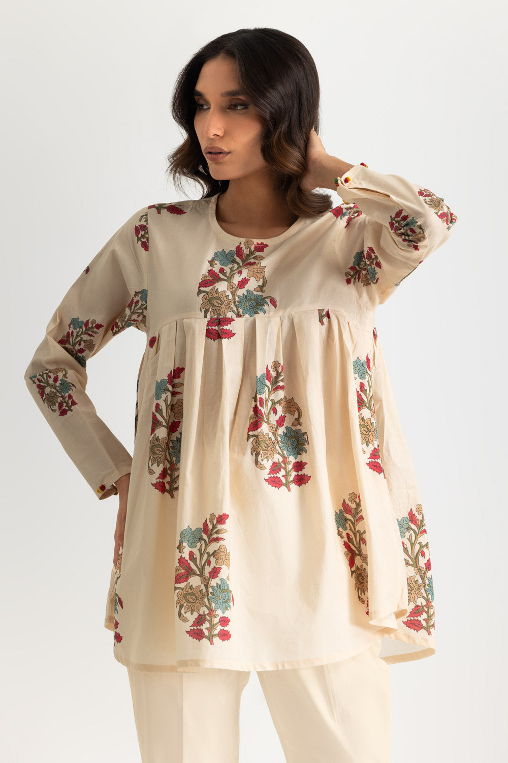 Cambric Printed Shirt
