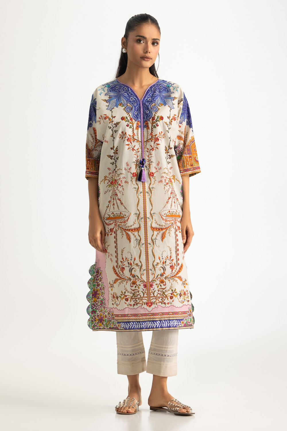 Cambric Printed Shirt - W-AP-26-479713