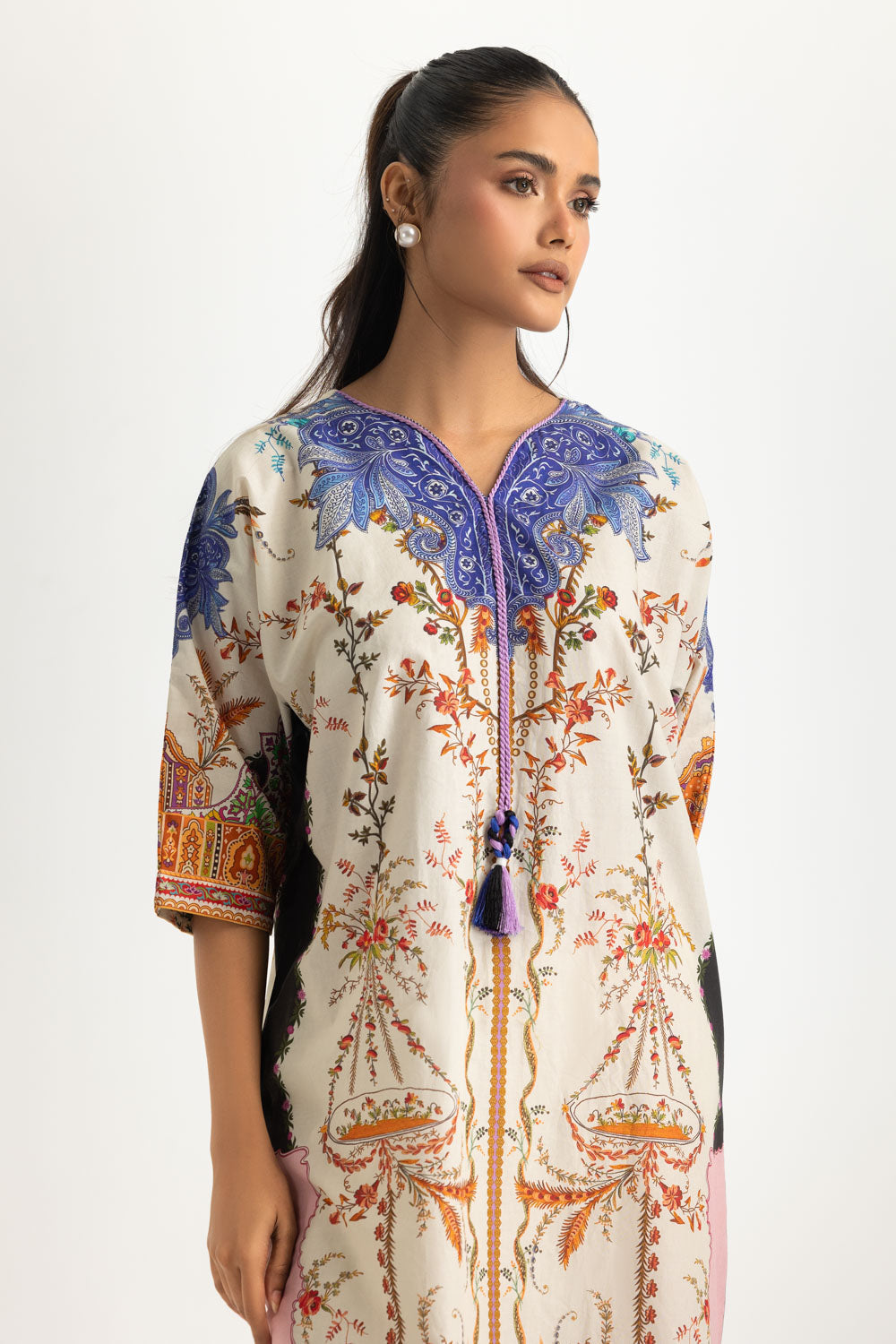Cambric Printed Shirt - W-AP-26-479713
