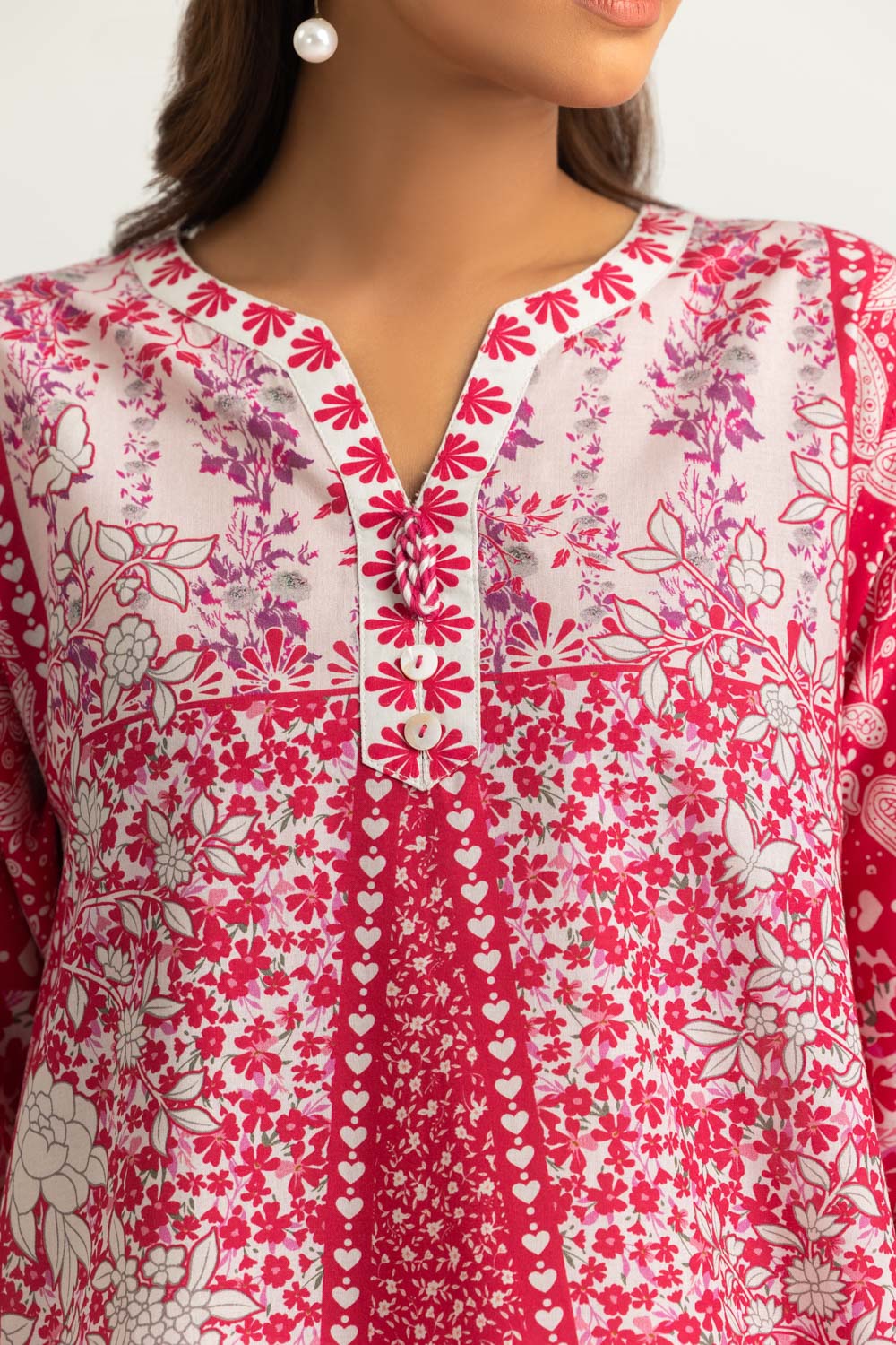 Cambric Printed Shirt