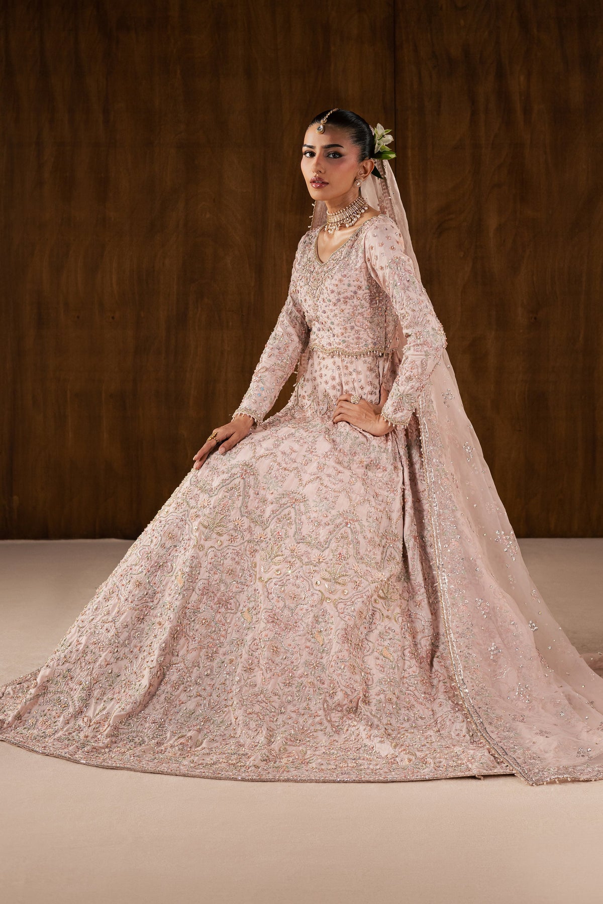 Chamkeli 4Pc - Bridal Dress