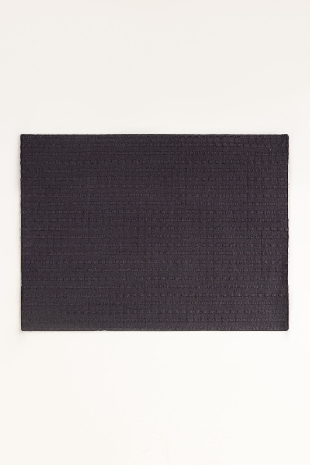 Charcoal Grey Dyed Placemat Pair