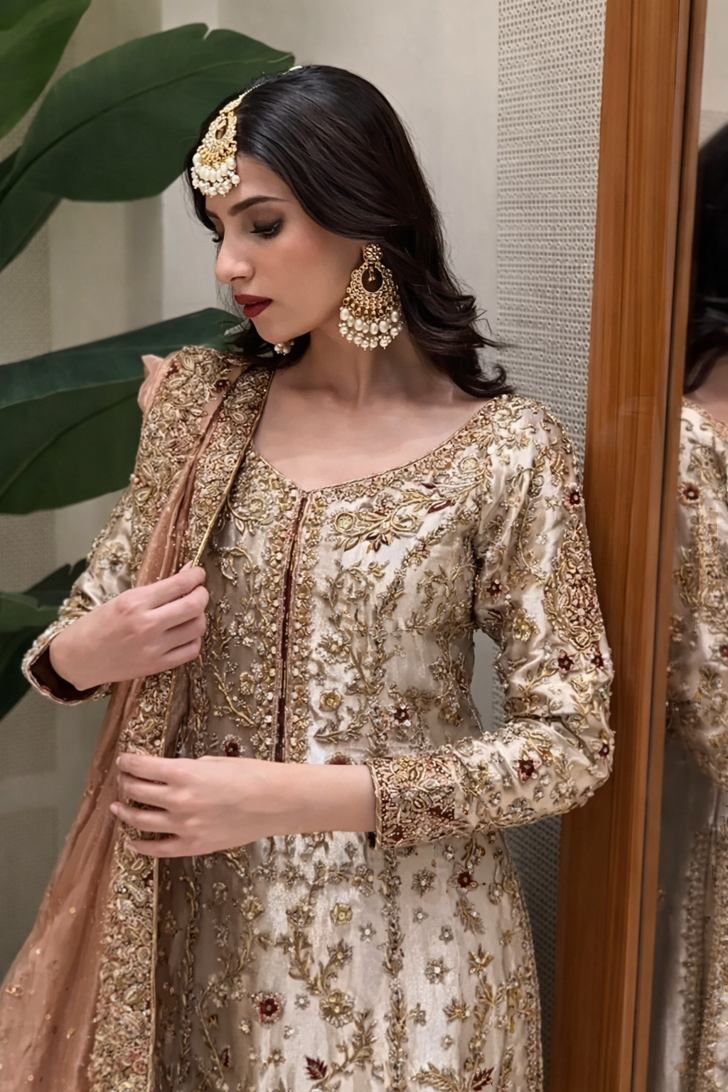 Haris Shakeel Luxury Mysorri Hand Emblishment Collection DILRUBA