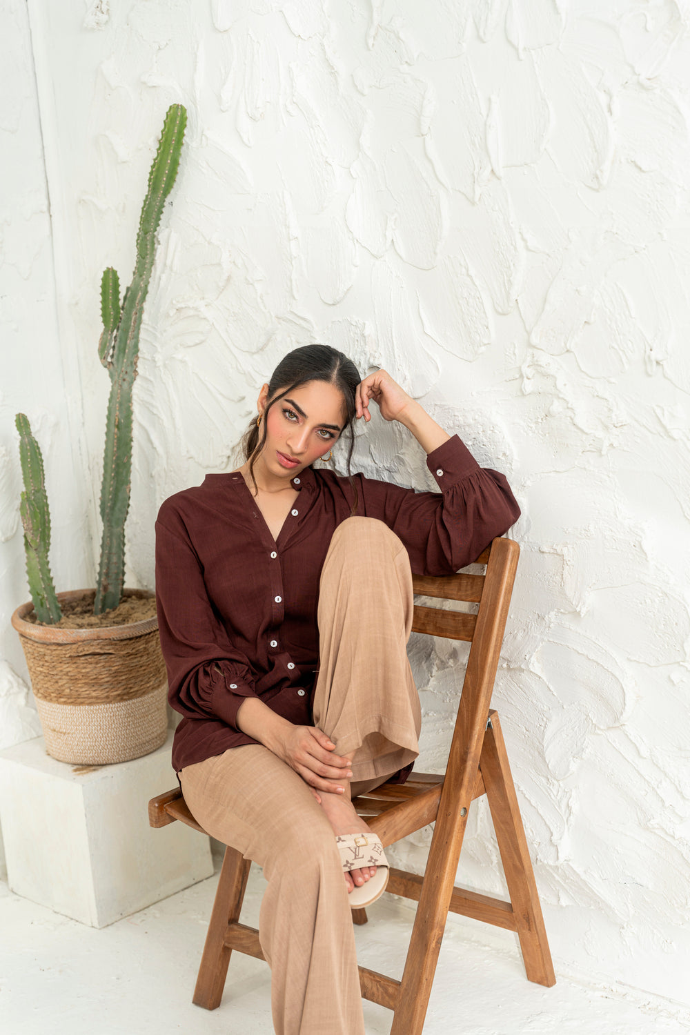 Irish Linen Sand Beige Pants