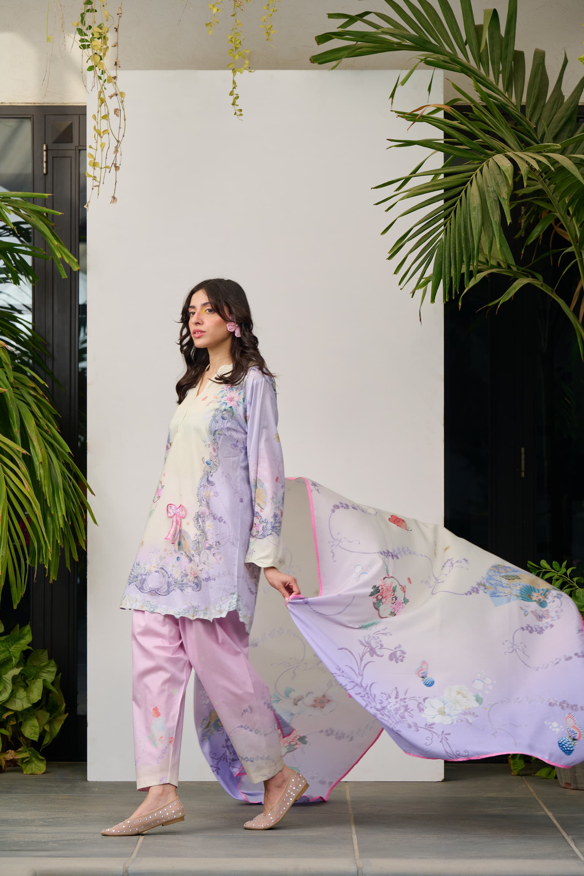 Bubble Tea Dupatta