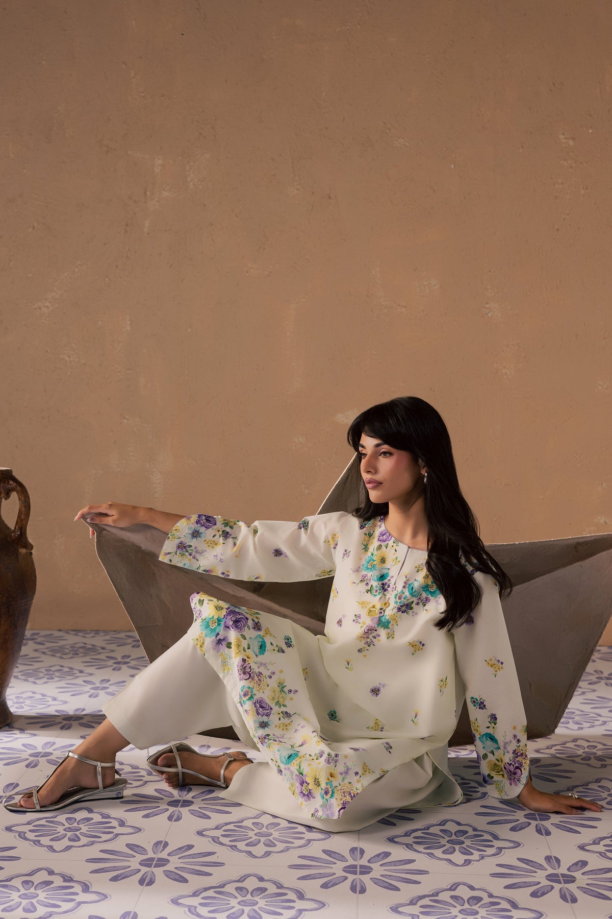 Conard 2Pc - Printed Lawn Dress