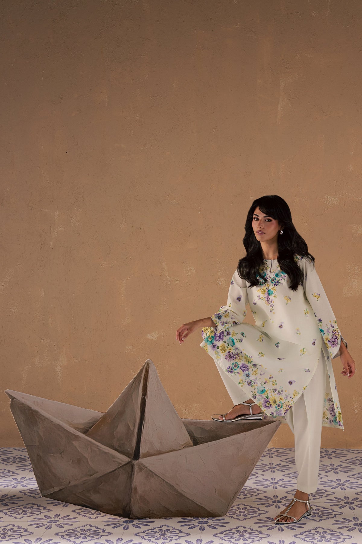 Conard 2Pc - Printed Lawn Dress