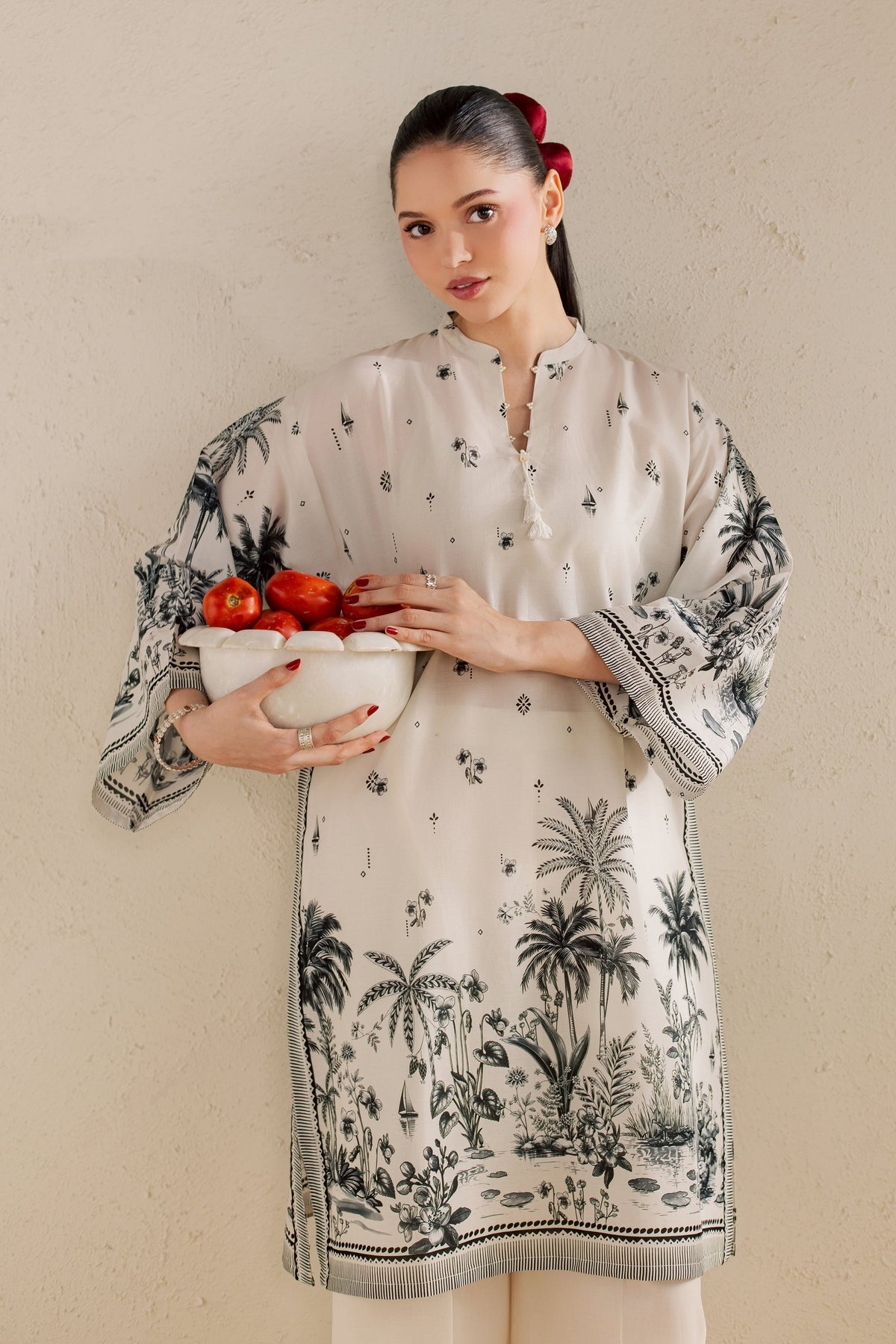 Connor 2Pc - Printed Lawn Dress