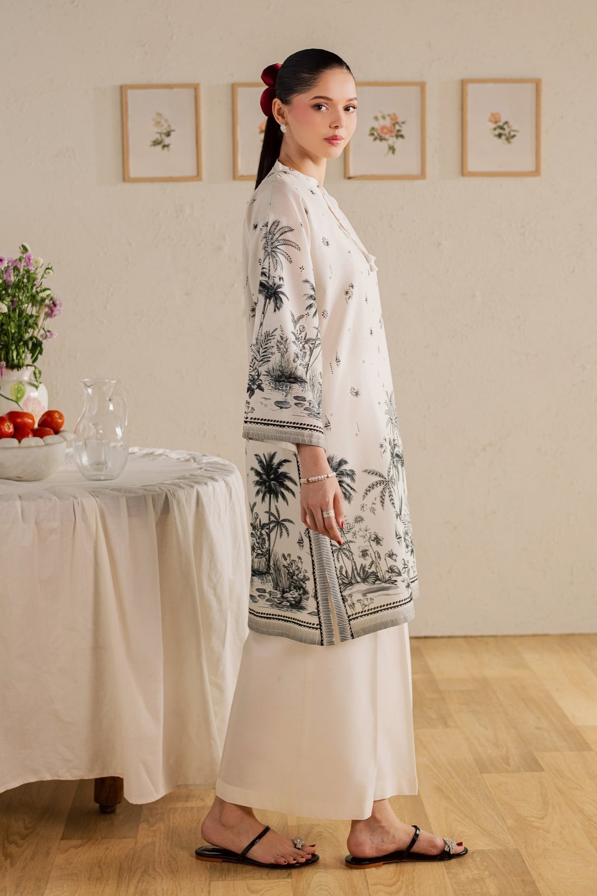 Connor 2Pc - Printed Lawn Dress