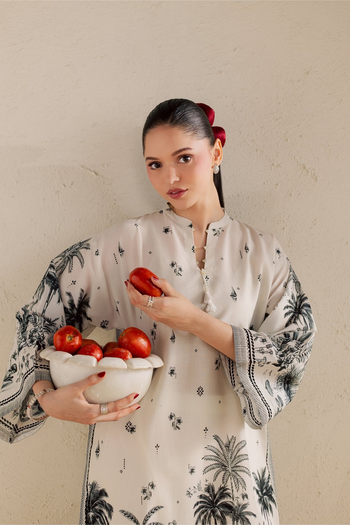 Connor 2Pc - Printed Lawn Dress