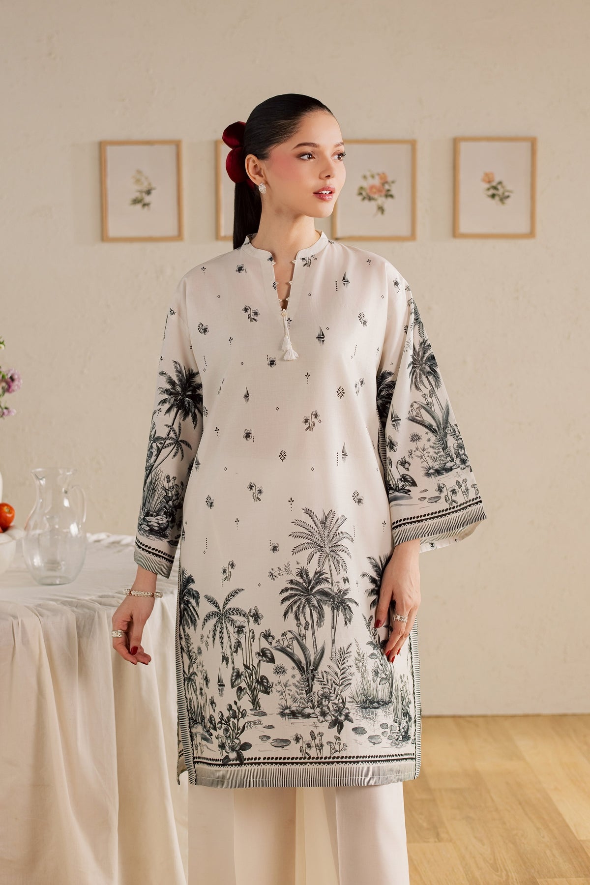 Connor 2Pc - Printed Lawn Dress