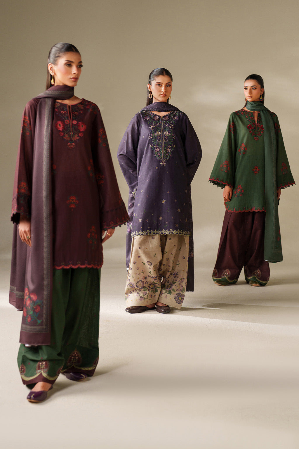 UE-562 Printed Khaddar