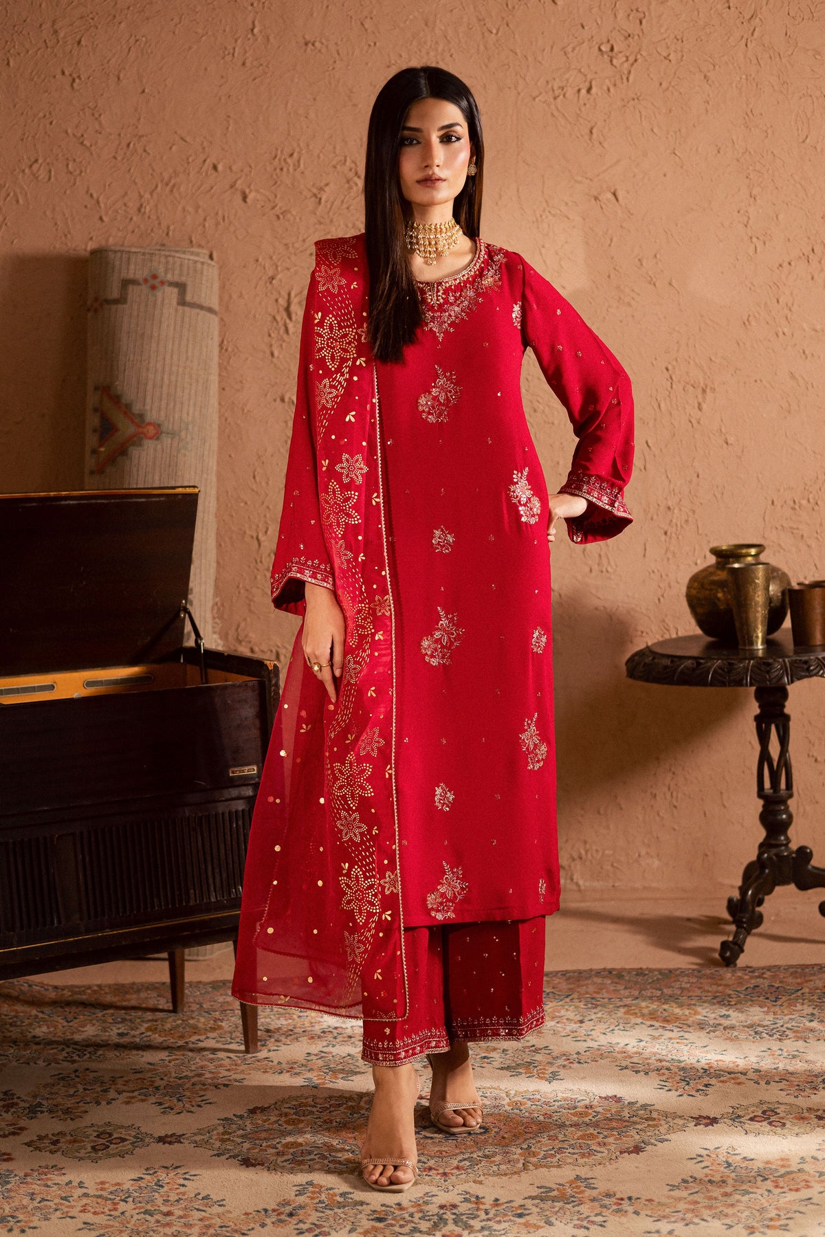 Corly 3Pc- Festive Luxe Pret