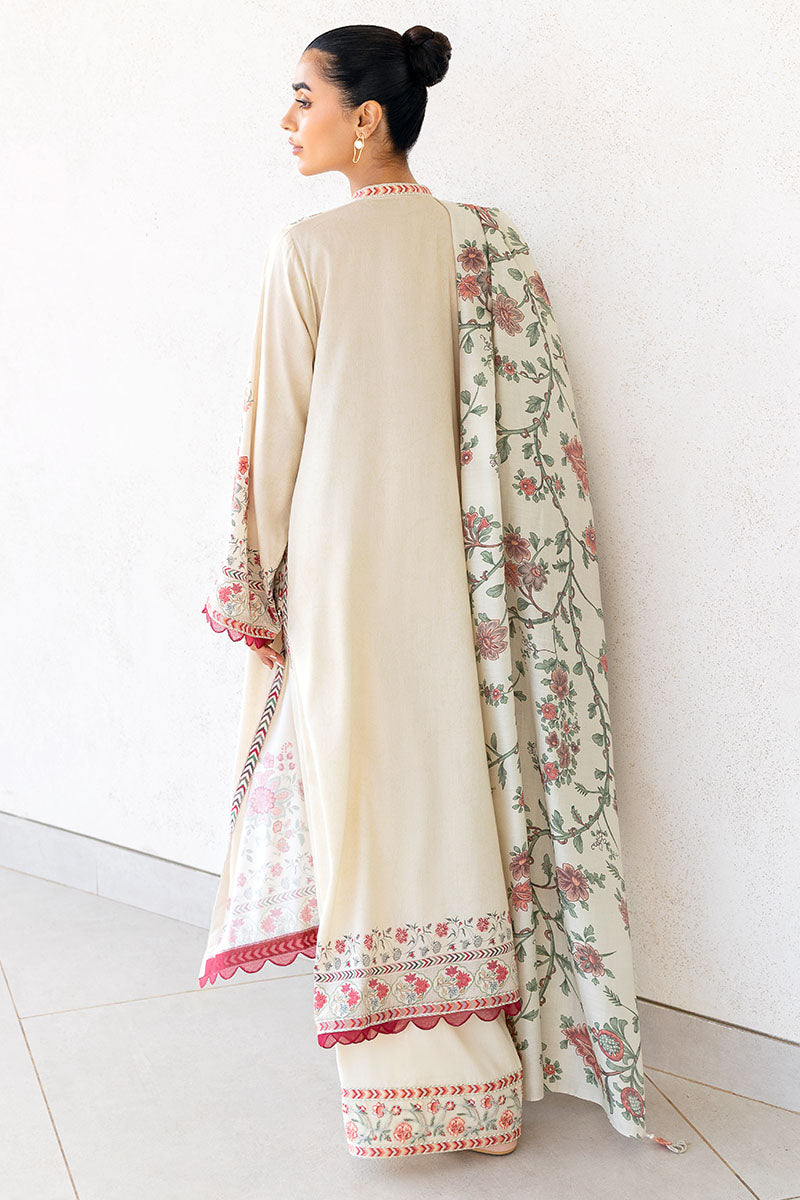 PETAL SAND-3PC SATIN PRINTED SUIT