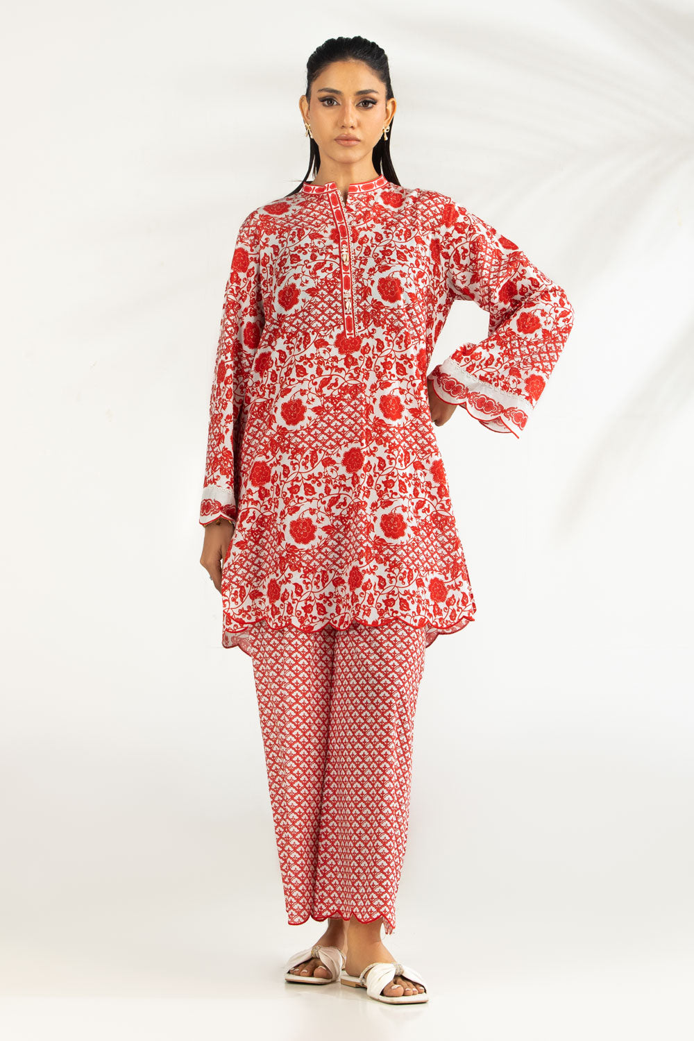 Cotton Viscose Printed Co-Oed Set