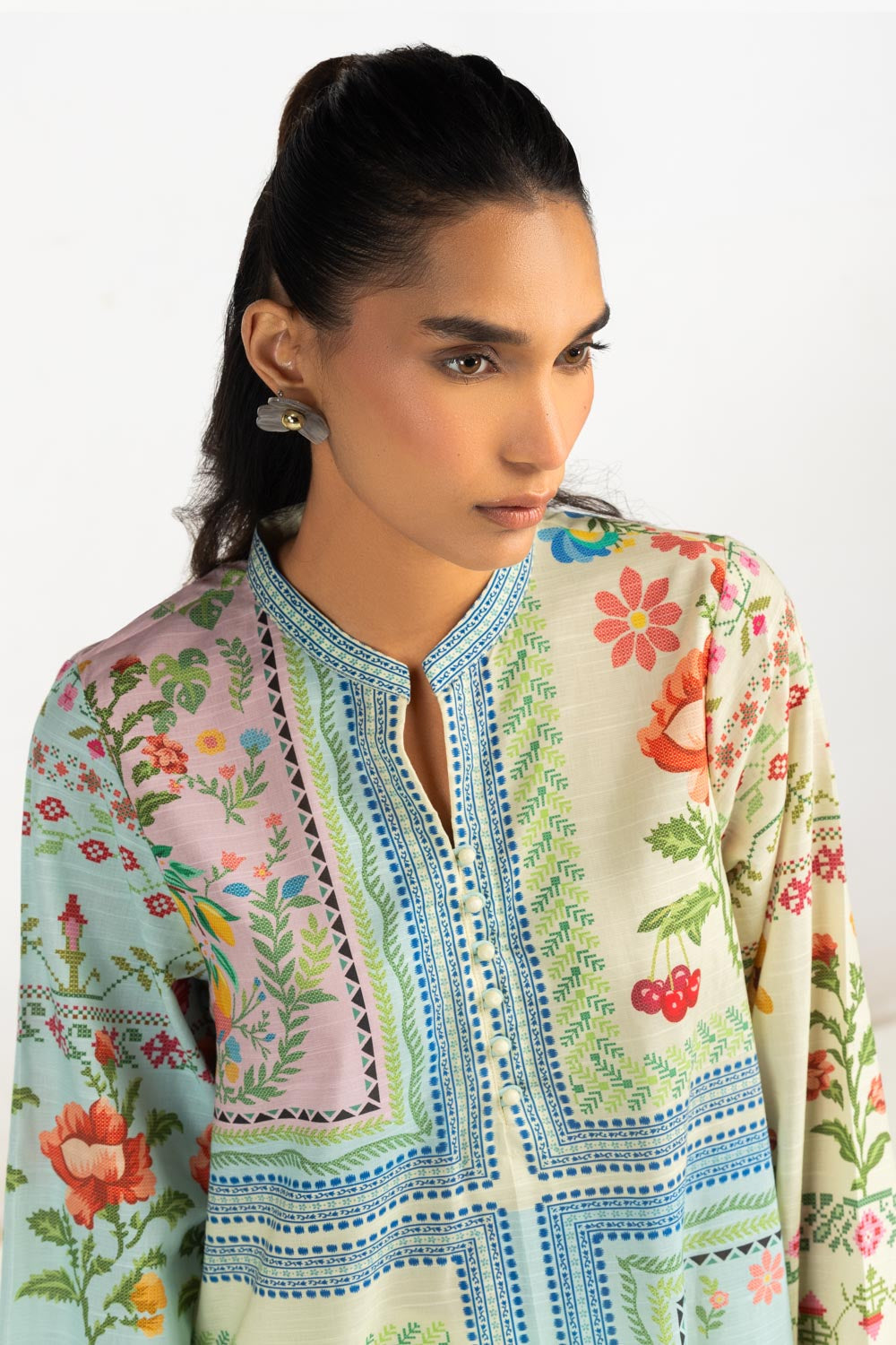 Cotton Viscose Printed Co-Ord Set