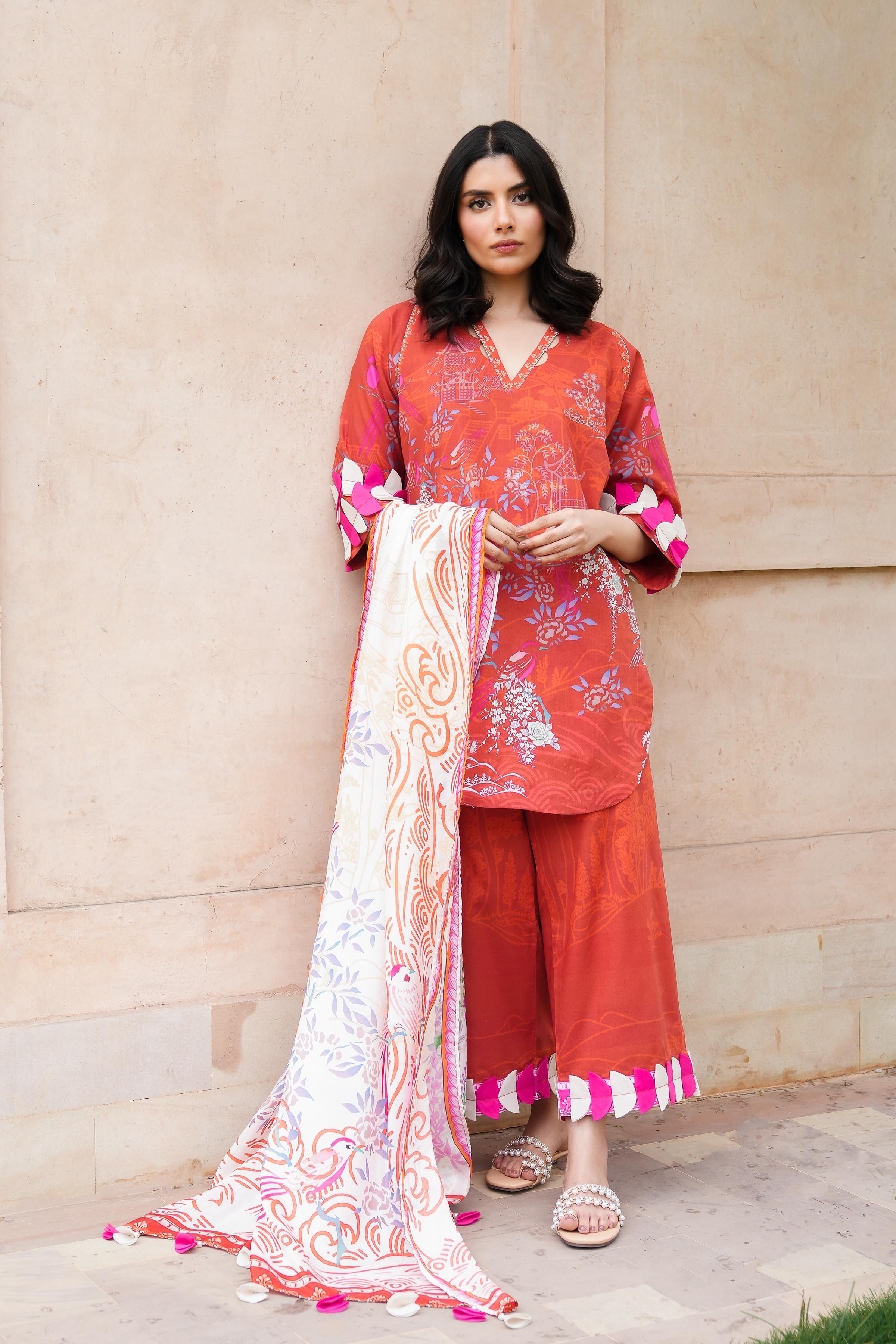 Crimson Fuji Matching Set