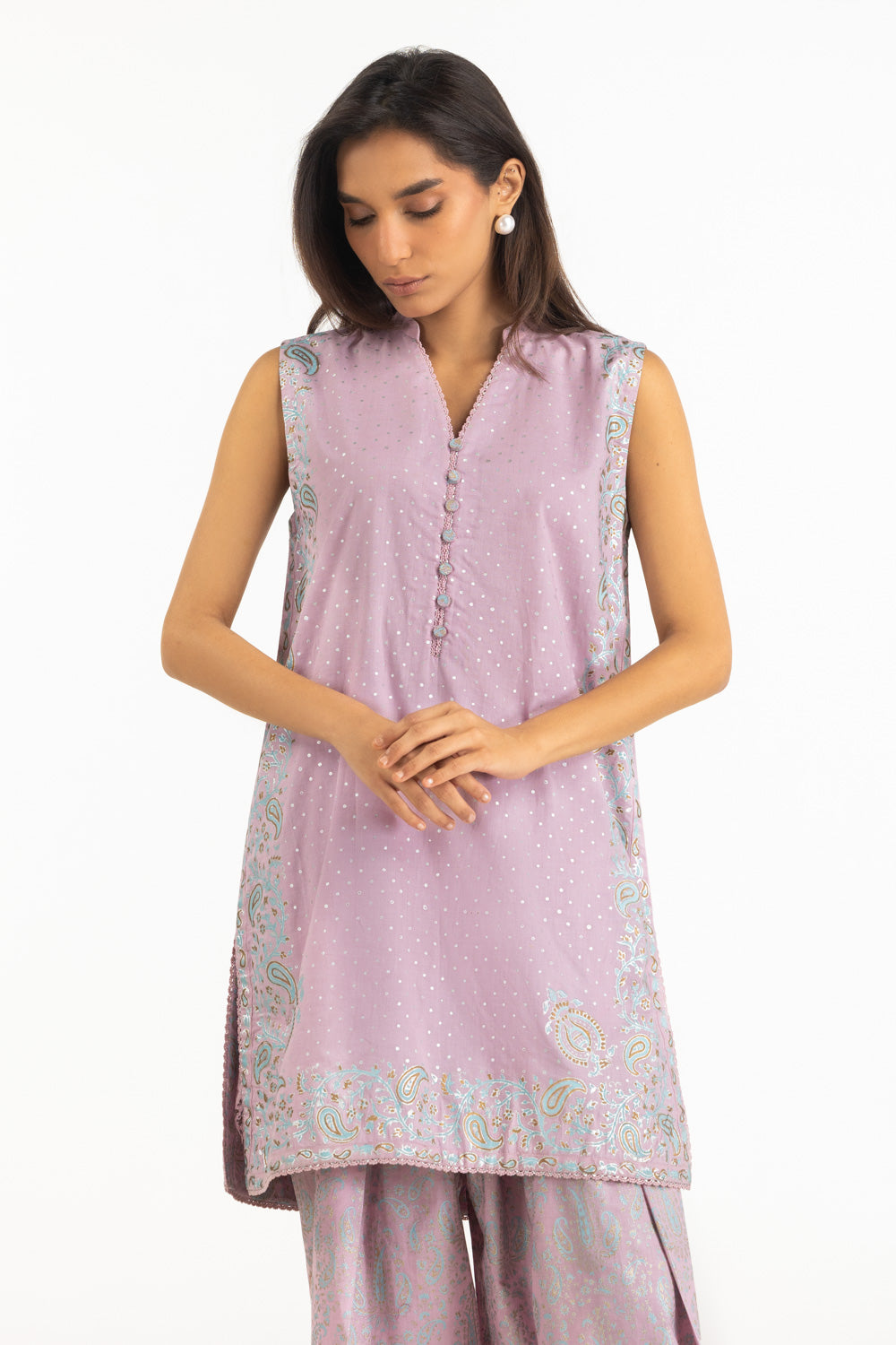 Cross Hatch Block Printed Co-Ord Set