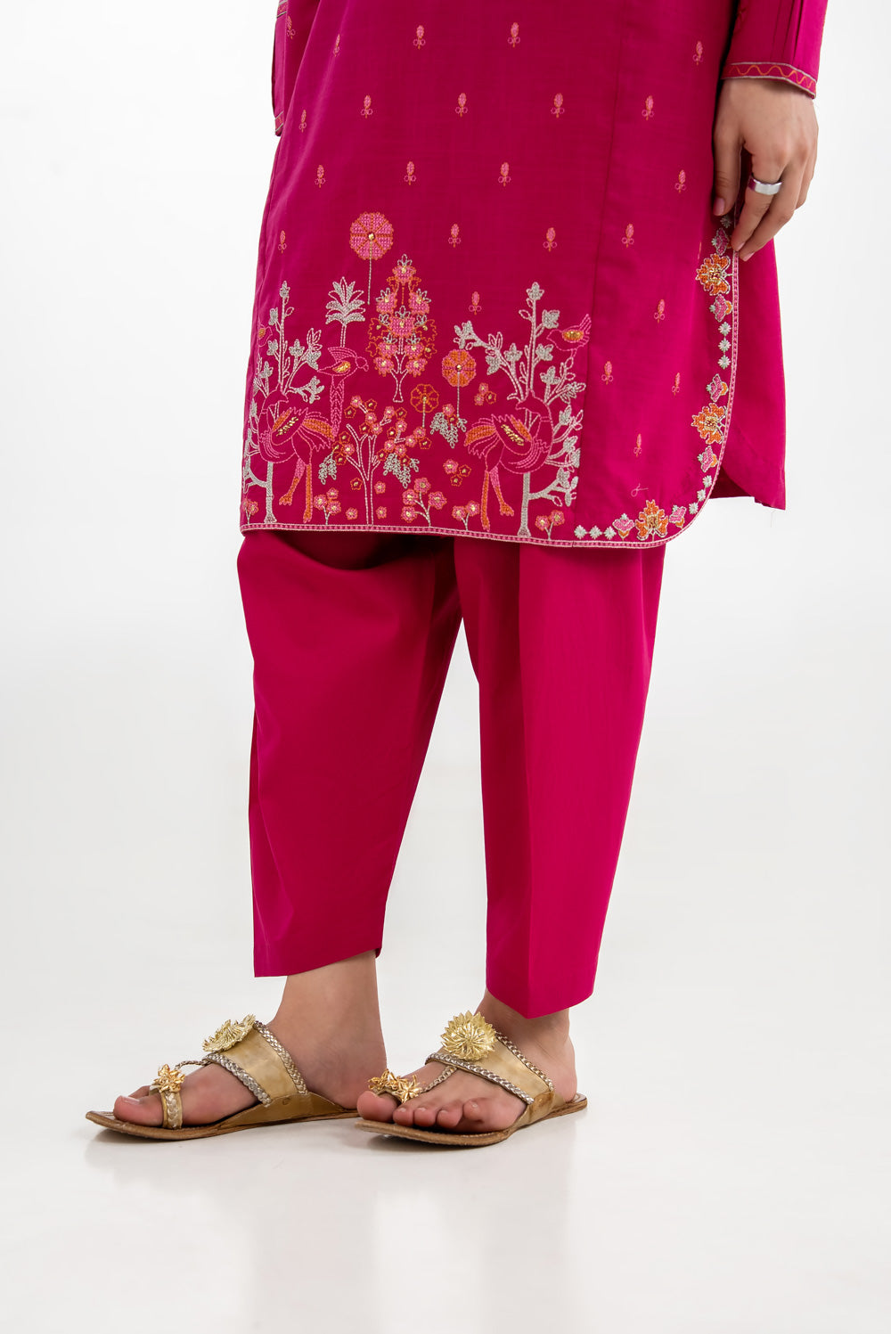 Cross Hatch Embroidered Co-Ord Set