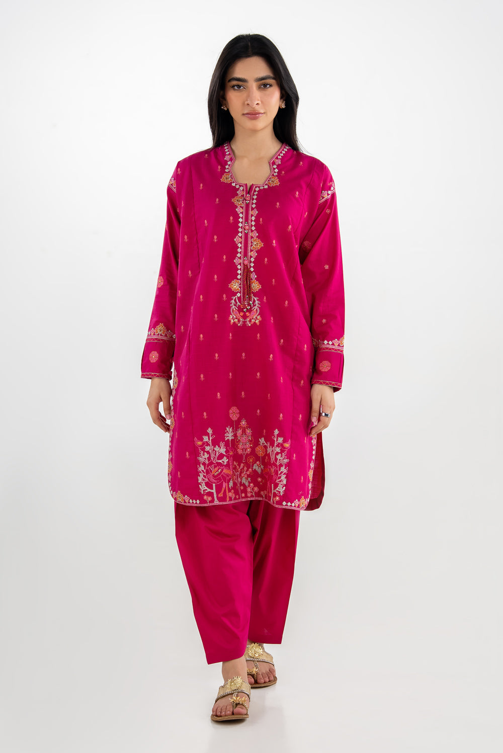 Cross Hatch Embroidered Co-Ord Set