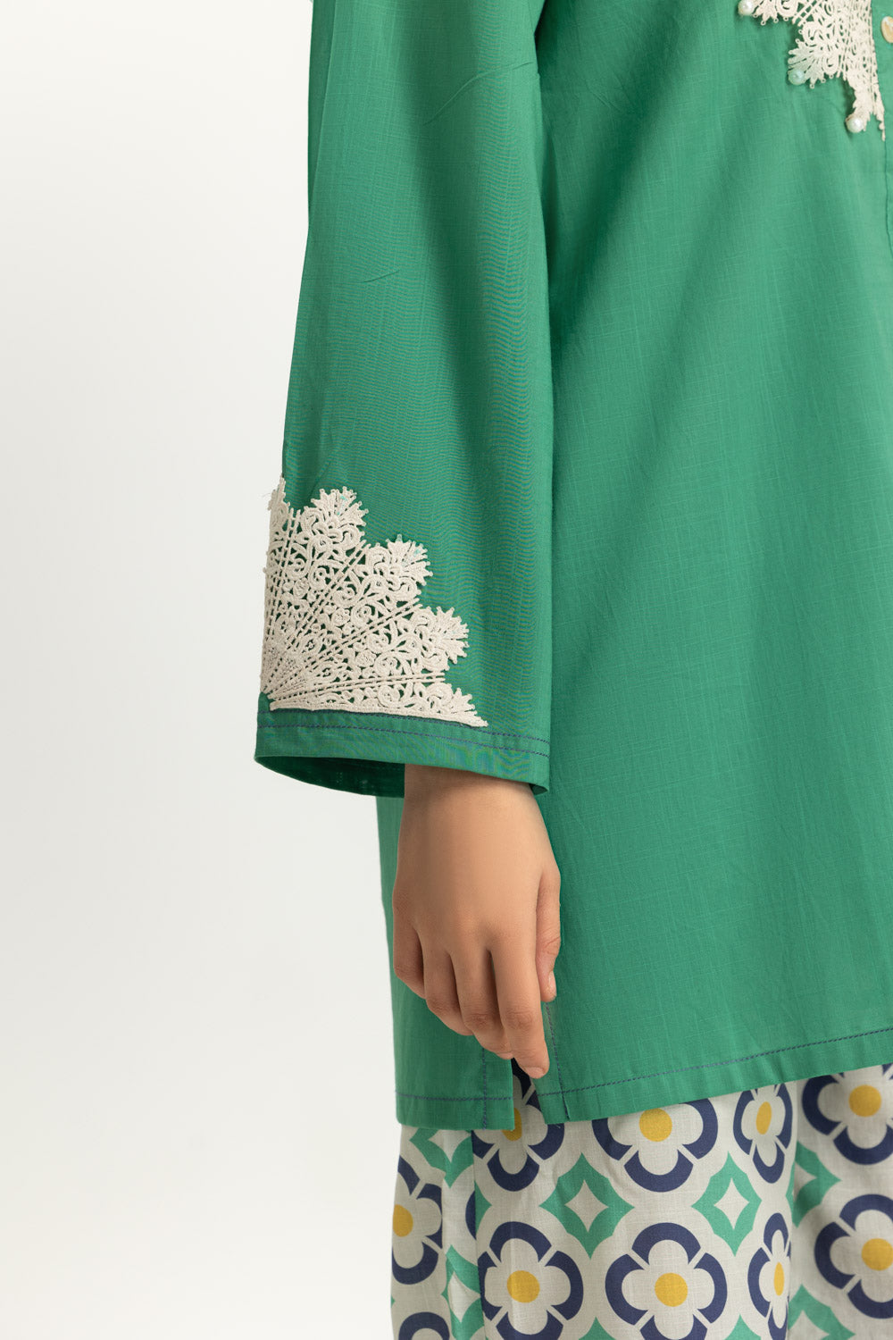 Cross Hatch Embroidered Co-Ord Set