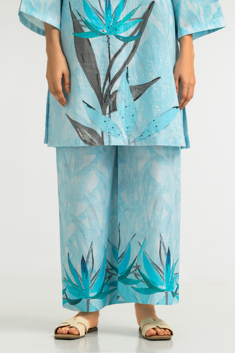 Cross Hatch Printed Co-Ord Set