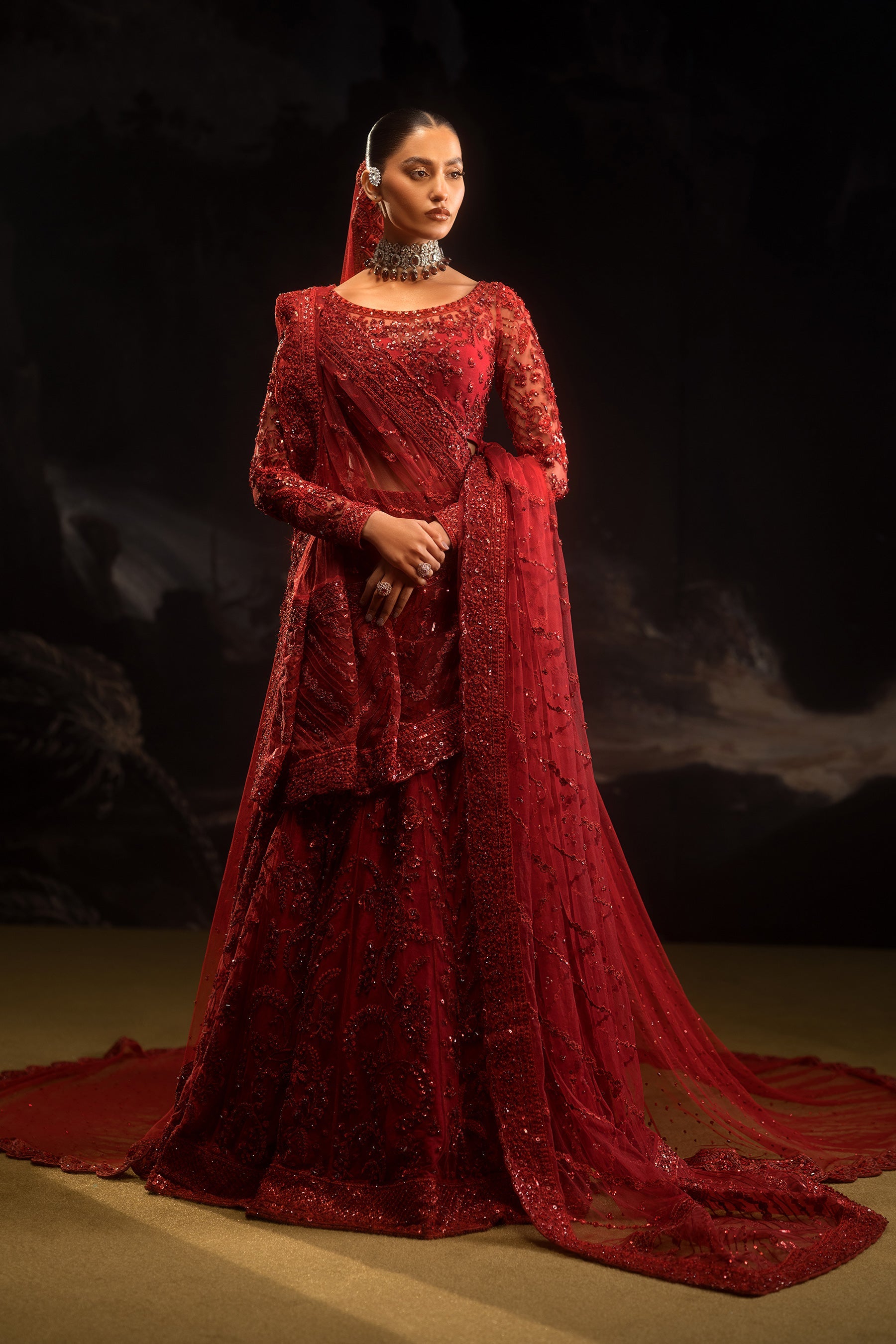 Red Majesty Bridal (D-01)