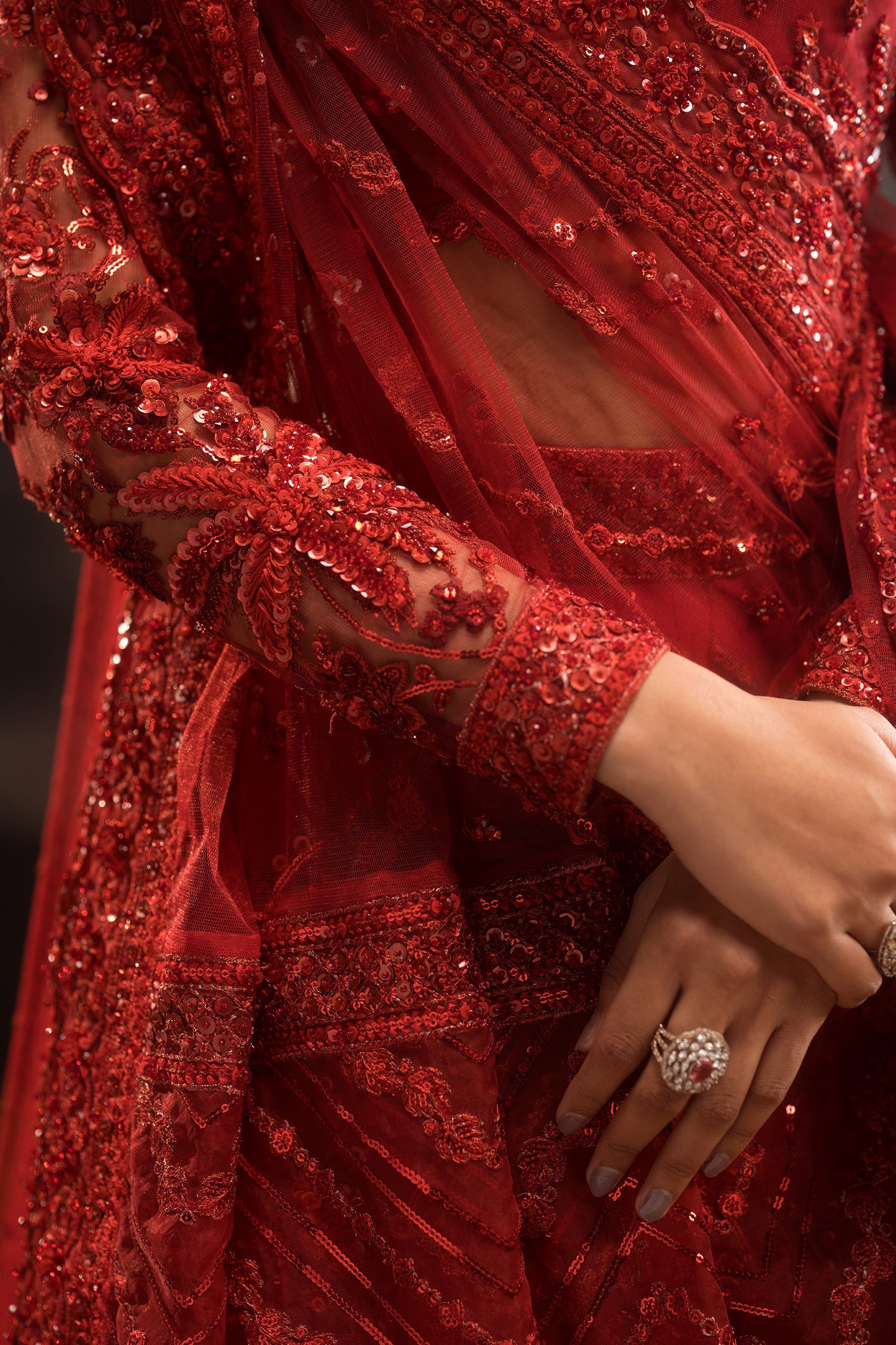 Red Majesty Bridal (D-01)