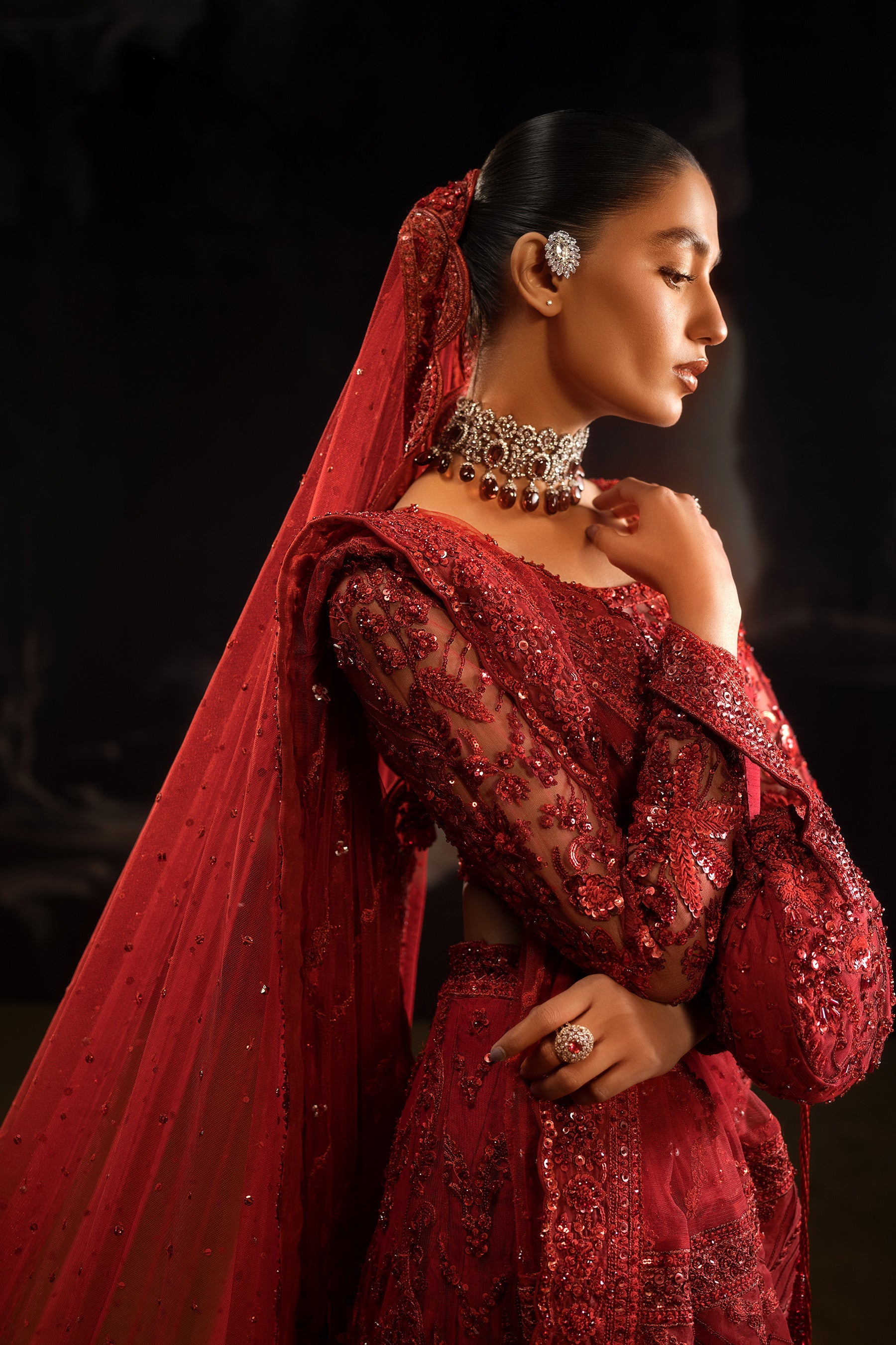 Red Majesty Bridal (D-01)