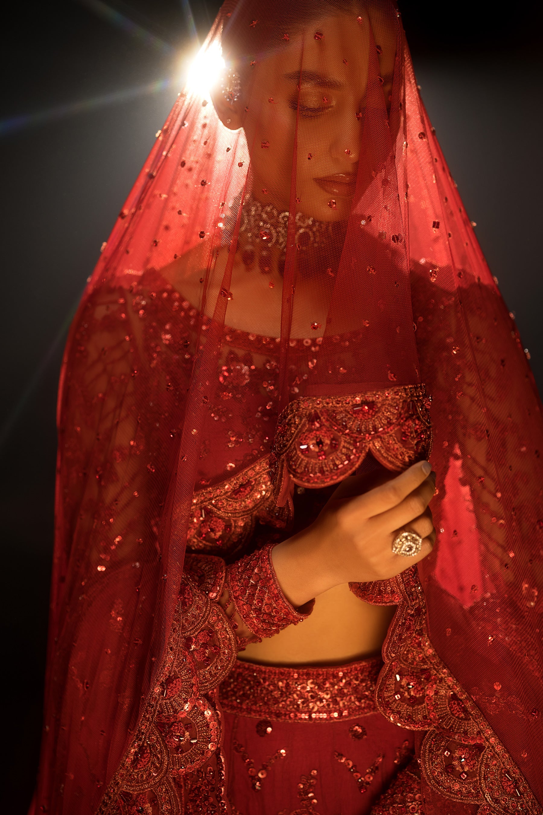 Red Majesty Bridal (D-01)