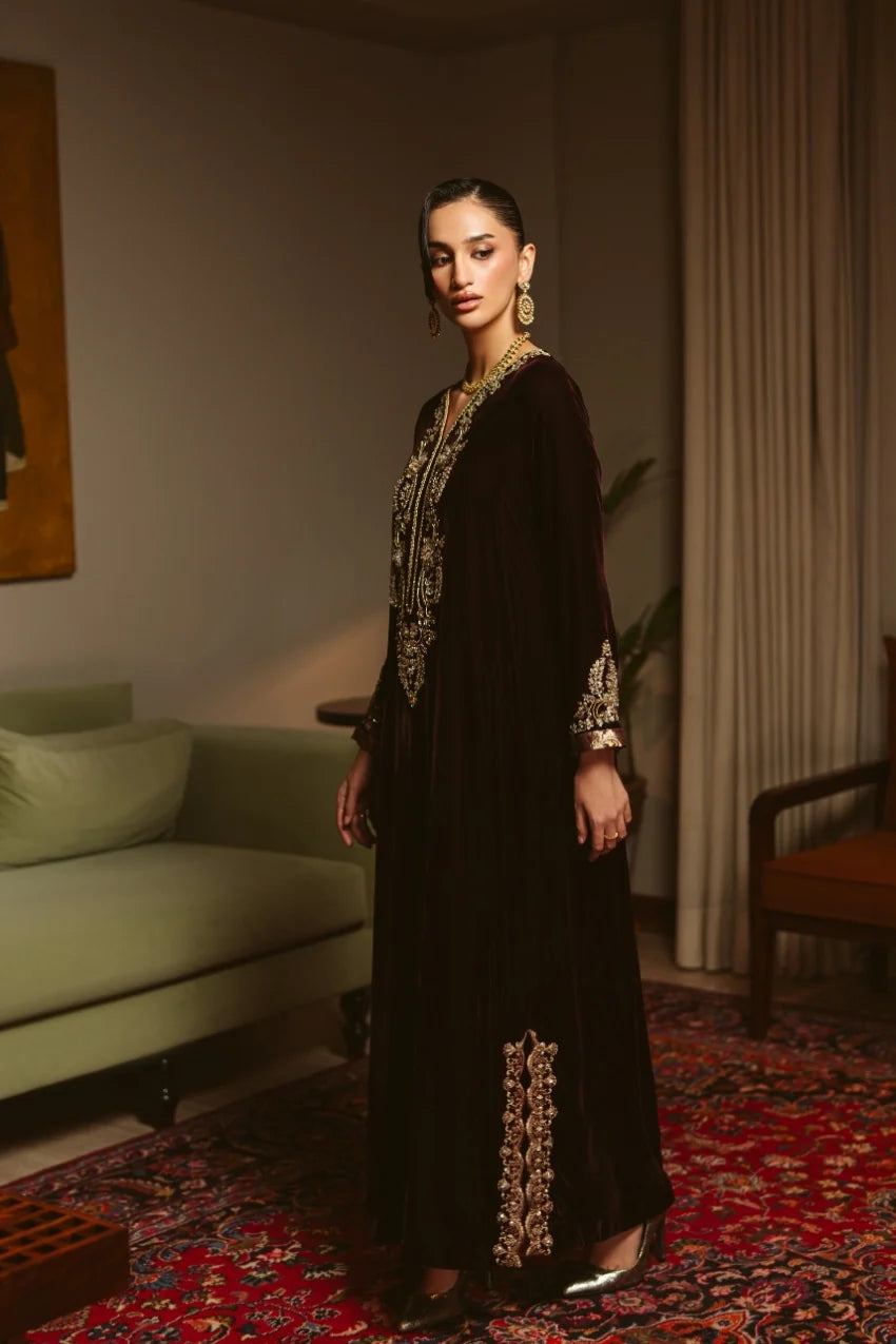 Gilded Plum Kaftan (D-06)