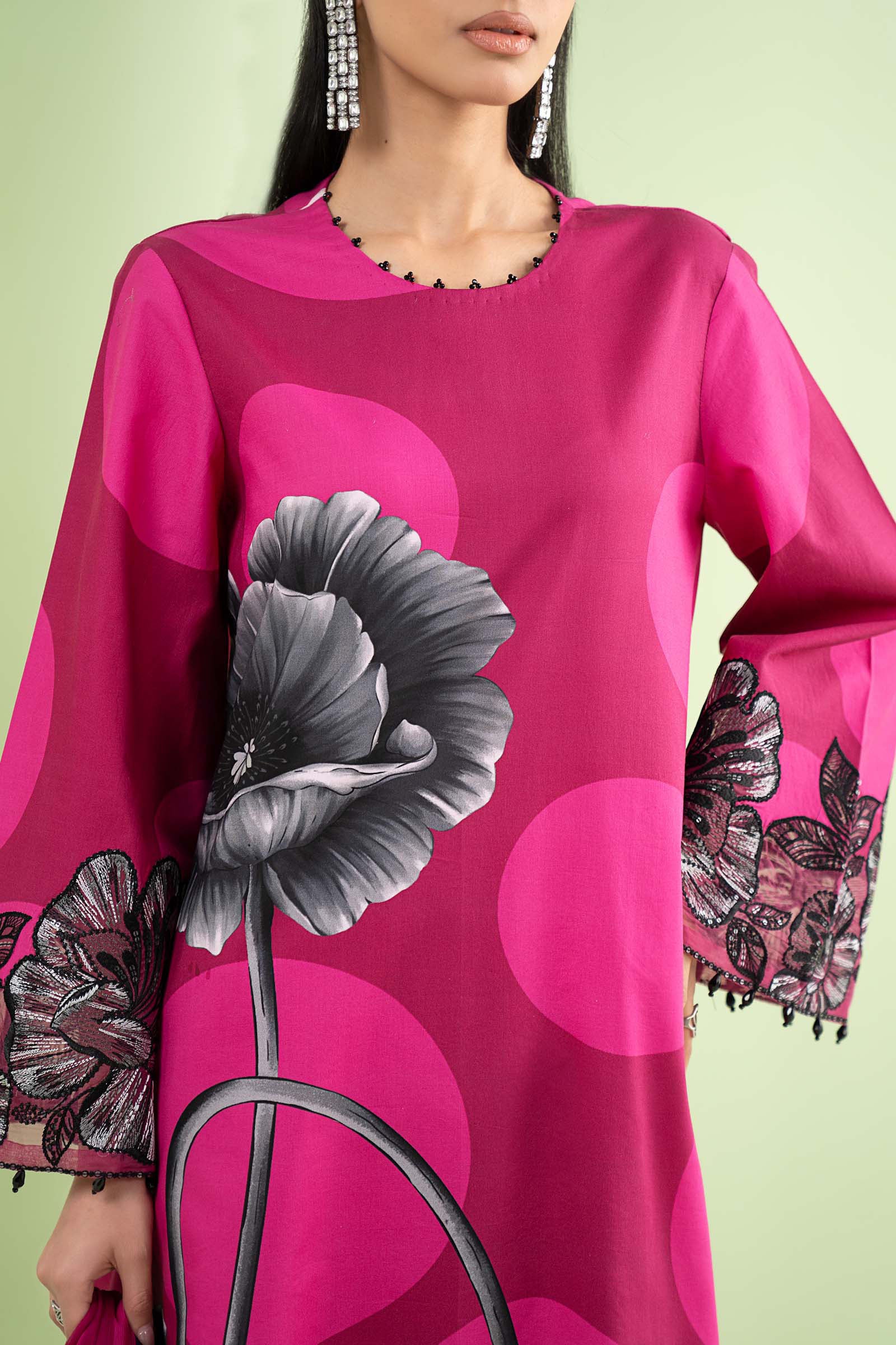 3 Piece Embroidered Lawn Suit