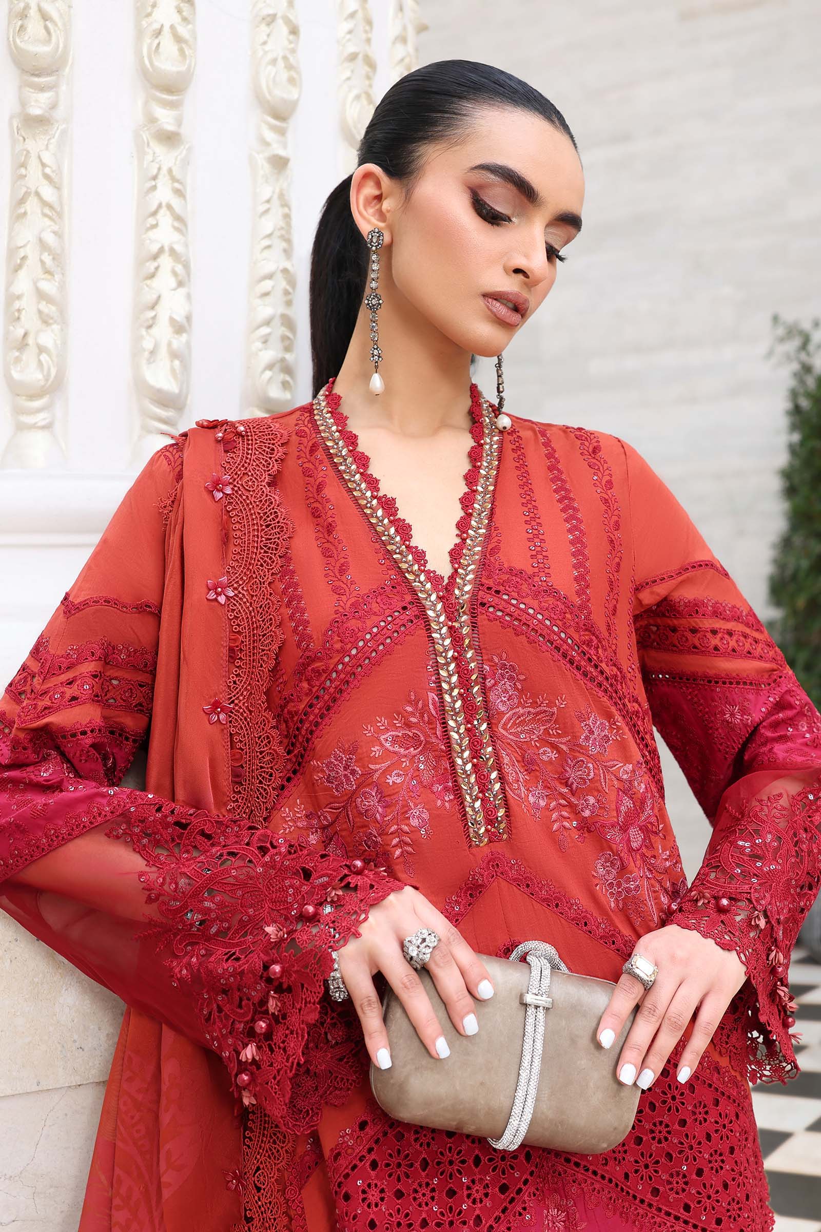 Maria B EL-26-13 Style — Mairaz Lawn Suit