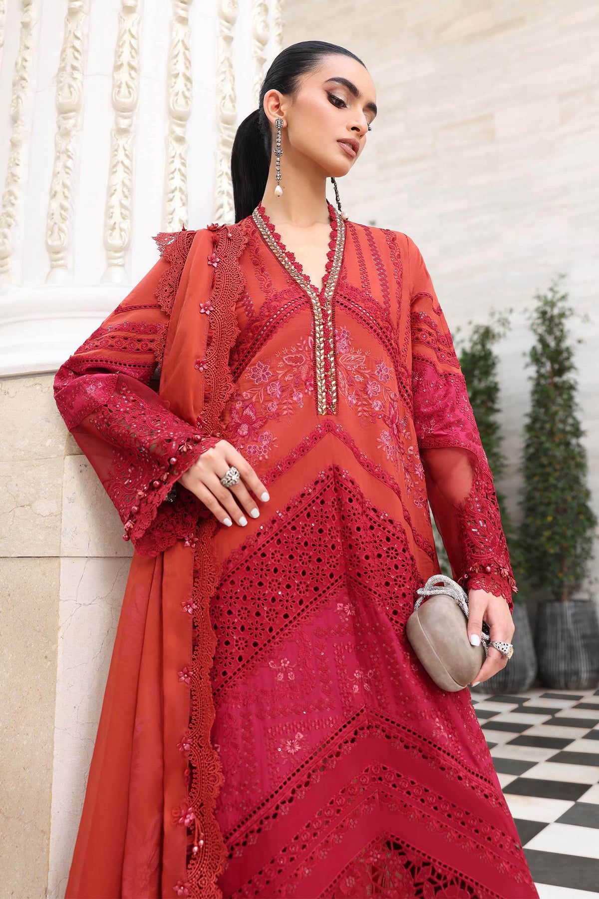 Maria B EL-26-13 Style — Mairaz Lawn Suit