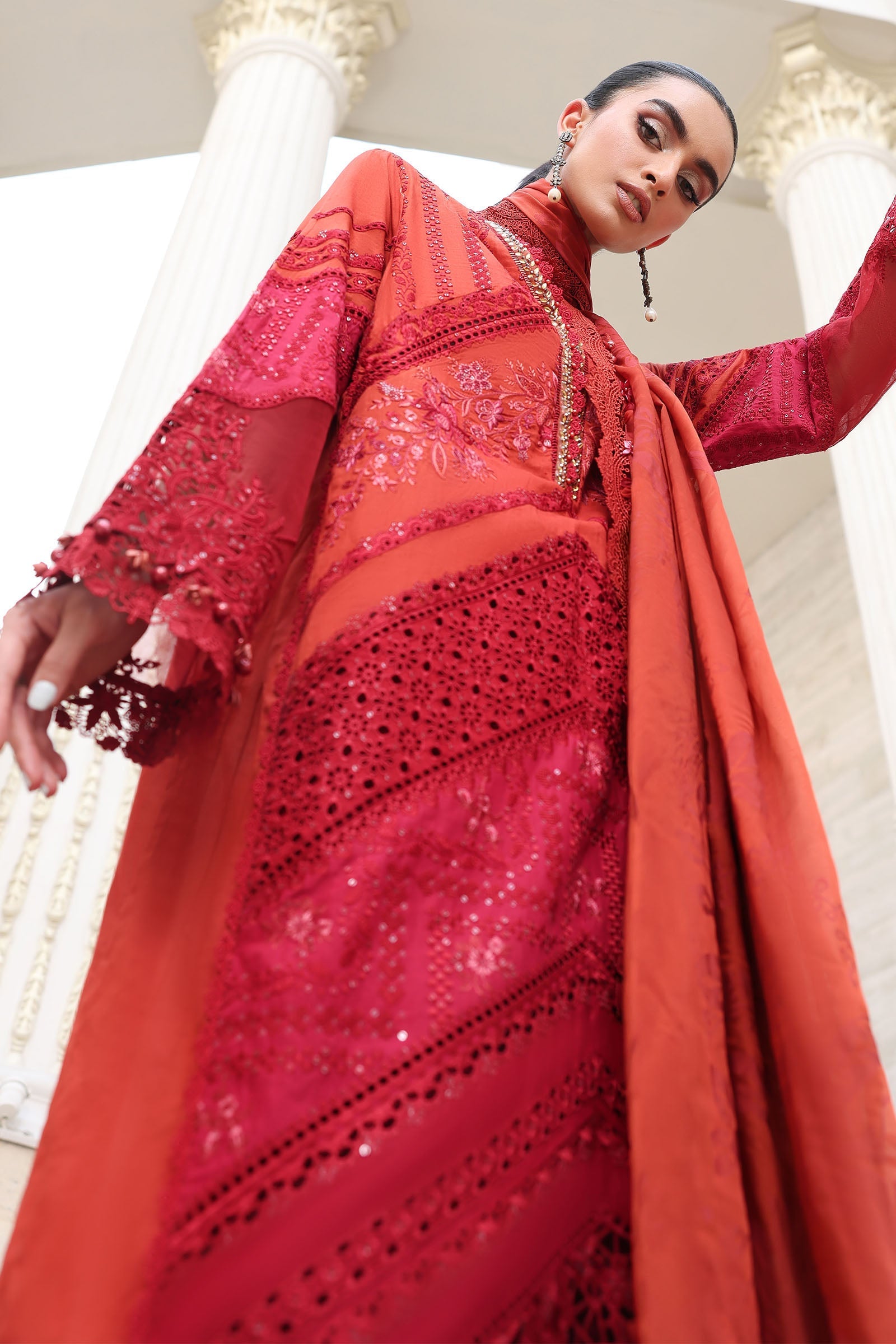 Maria B EL-26-13 Style — Mairaz Lawn Suit