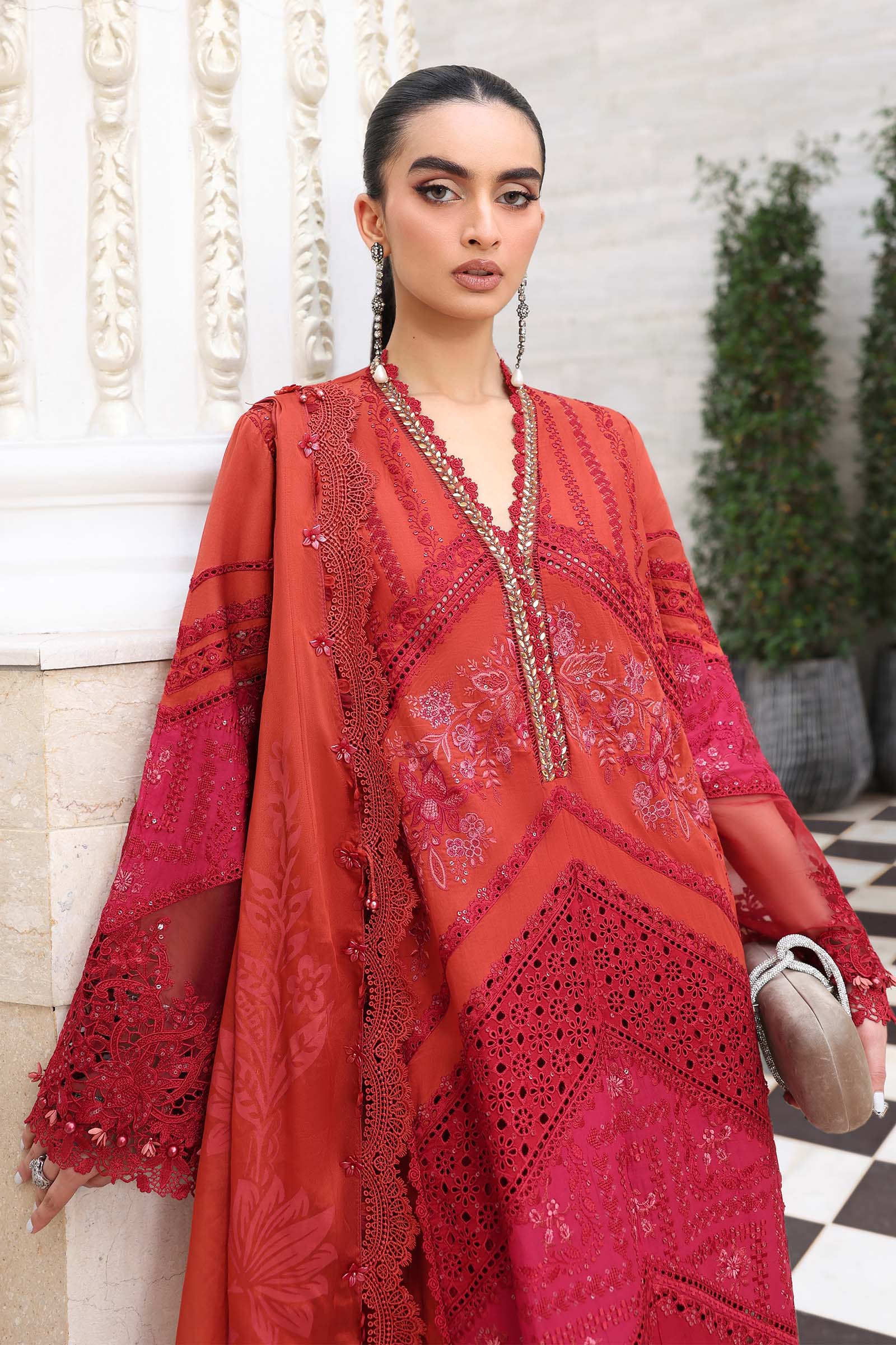 Maria B EL-26-13 Style — Mairaz Lawn Suit